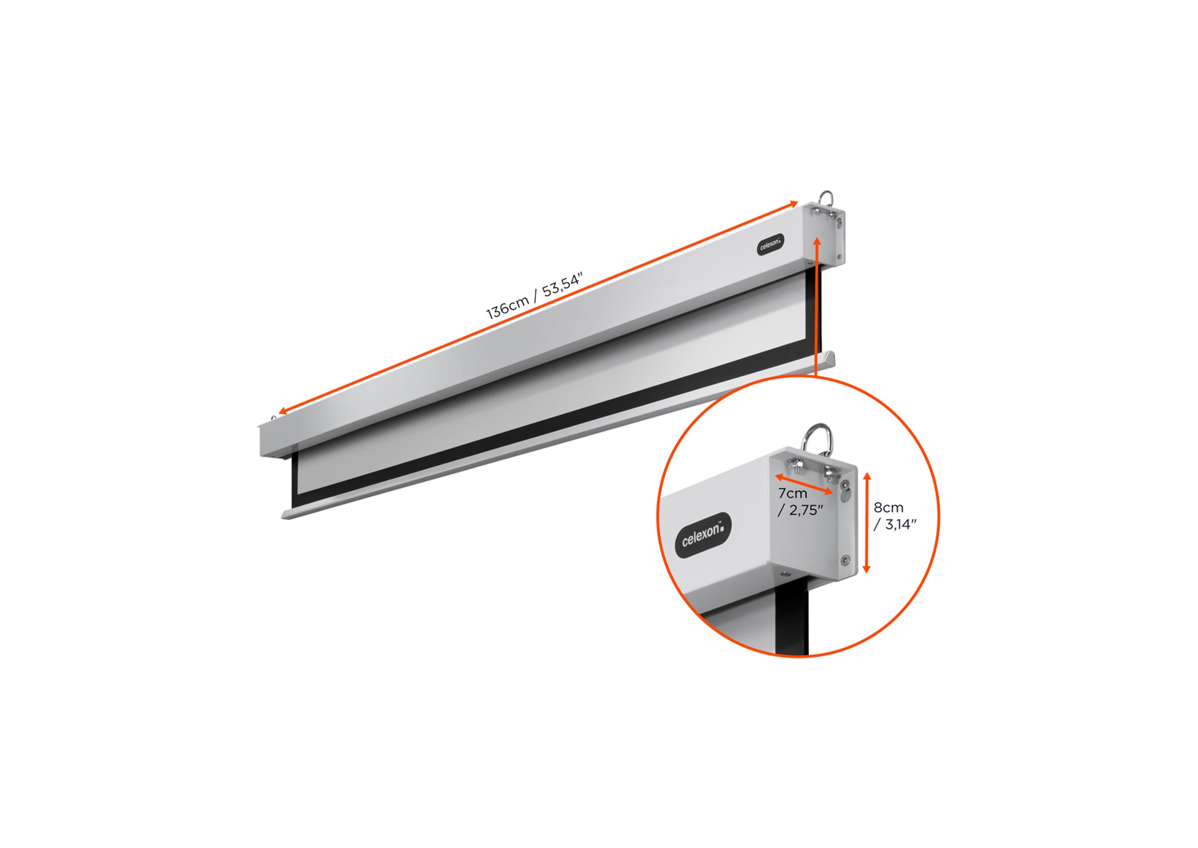 Pantalla motorizada celexon Profesional Plus