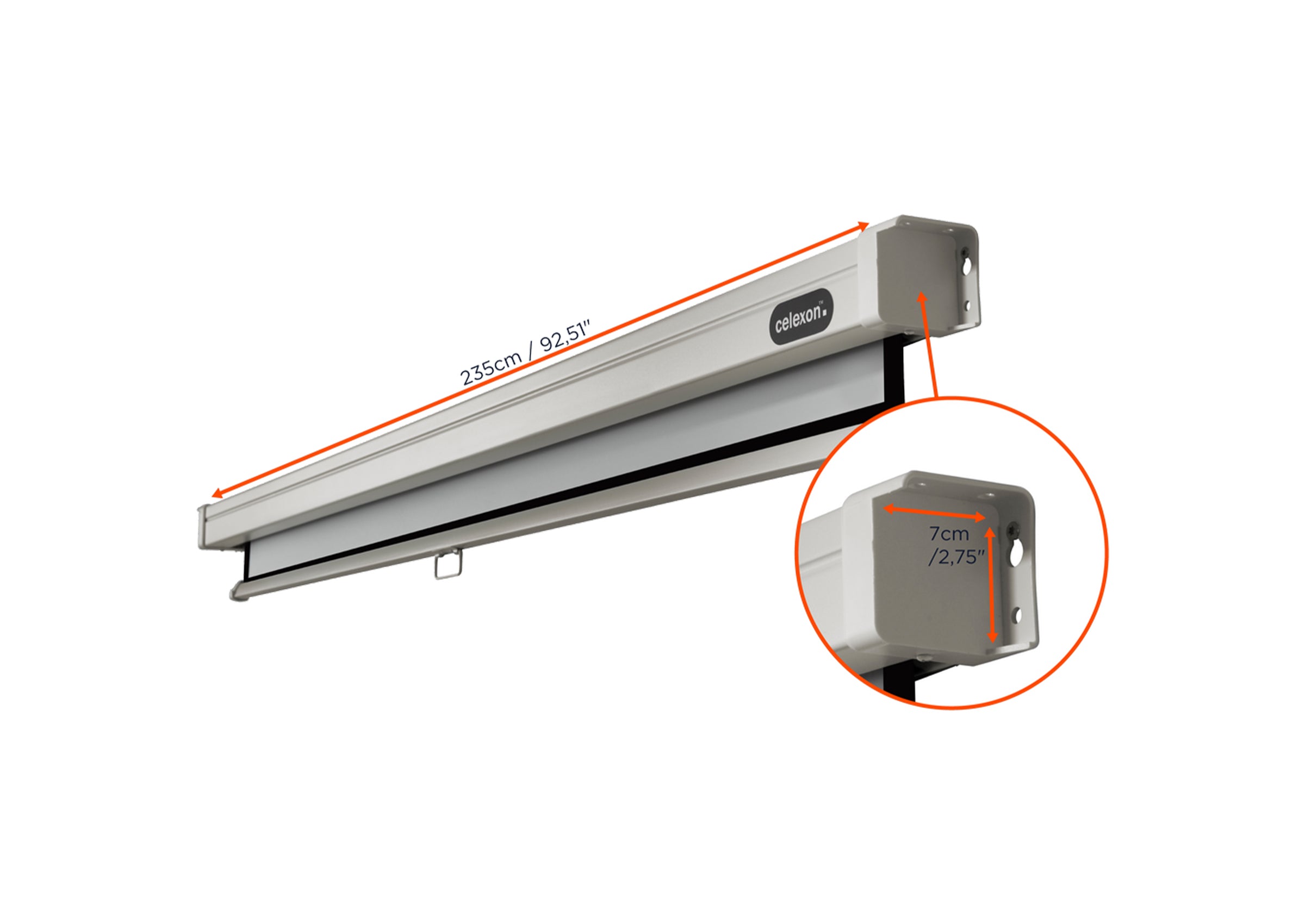 celexon pantalla manual mural Profesional