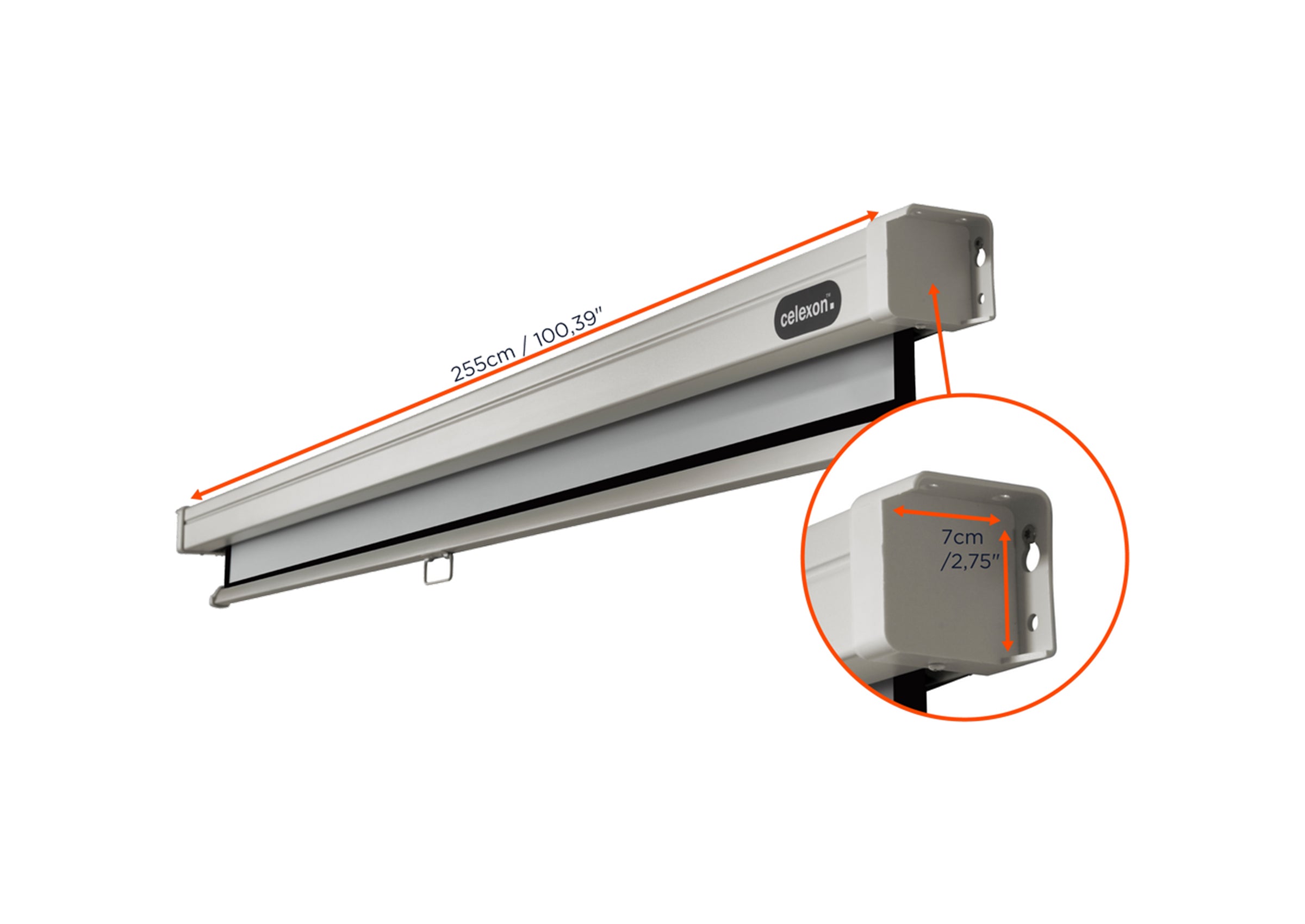 celexon Professional manualny ekran projekcyjny