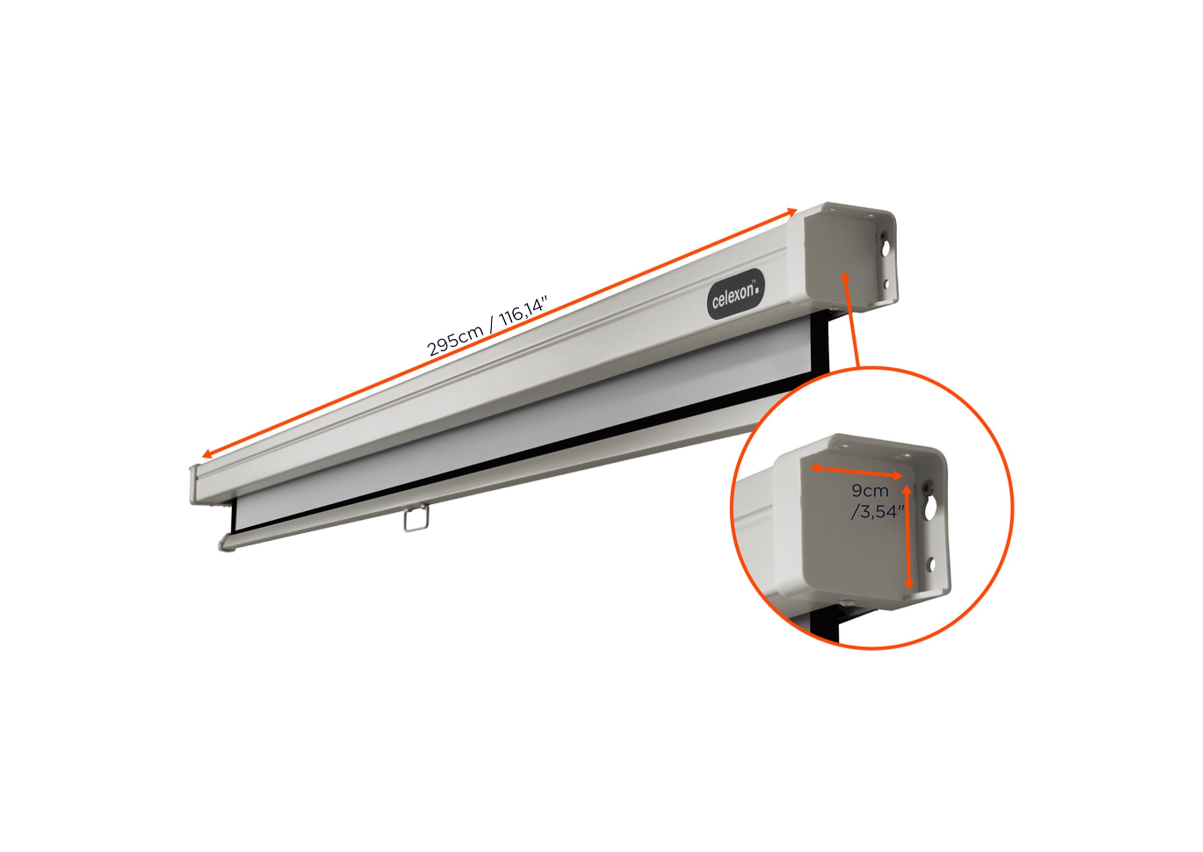 celexon Leinwand Rollo Professional