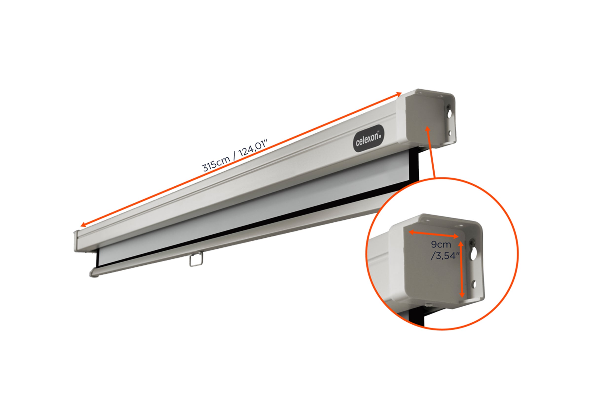 celexon Leinwand Rollo Professional