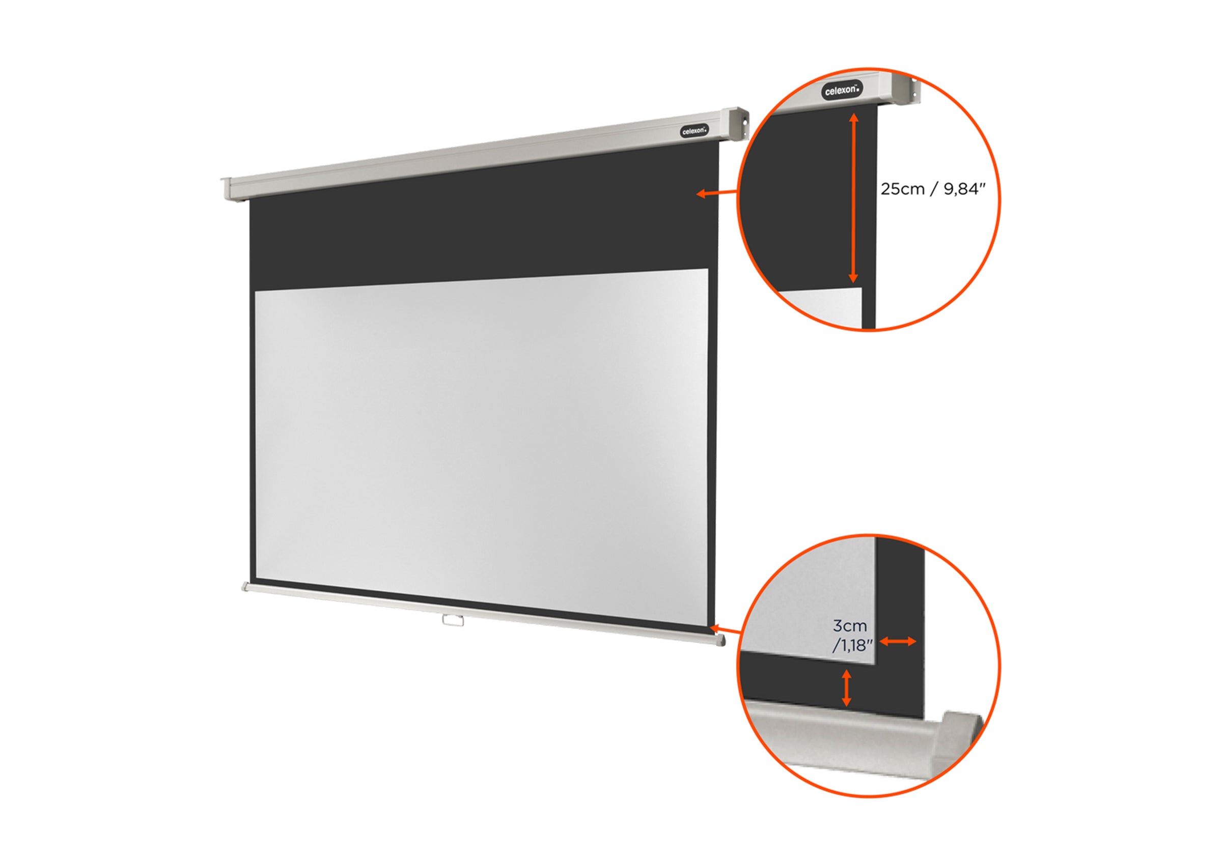 celexon Leinwand Rollo Professional