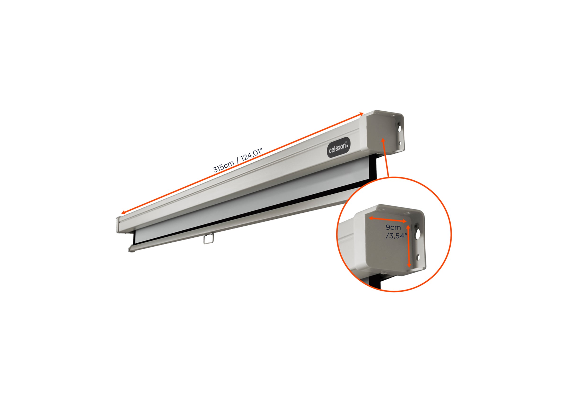 celexon pantalla manual mural Profesional