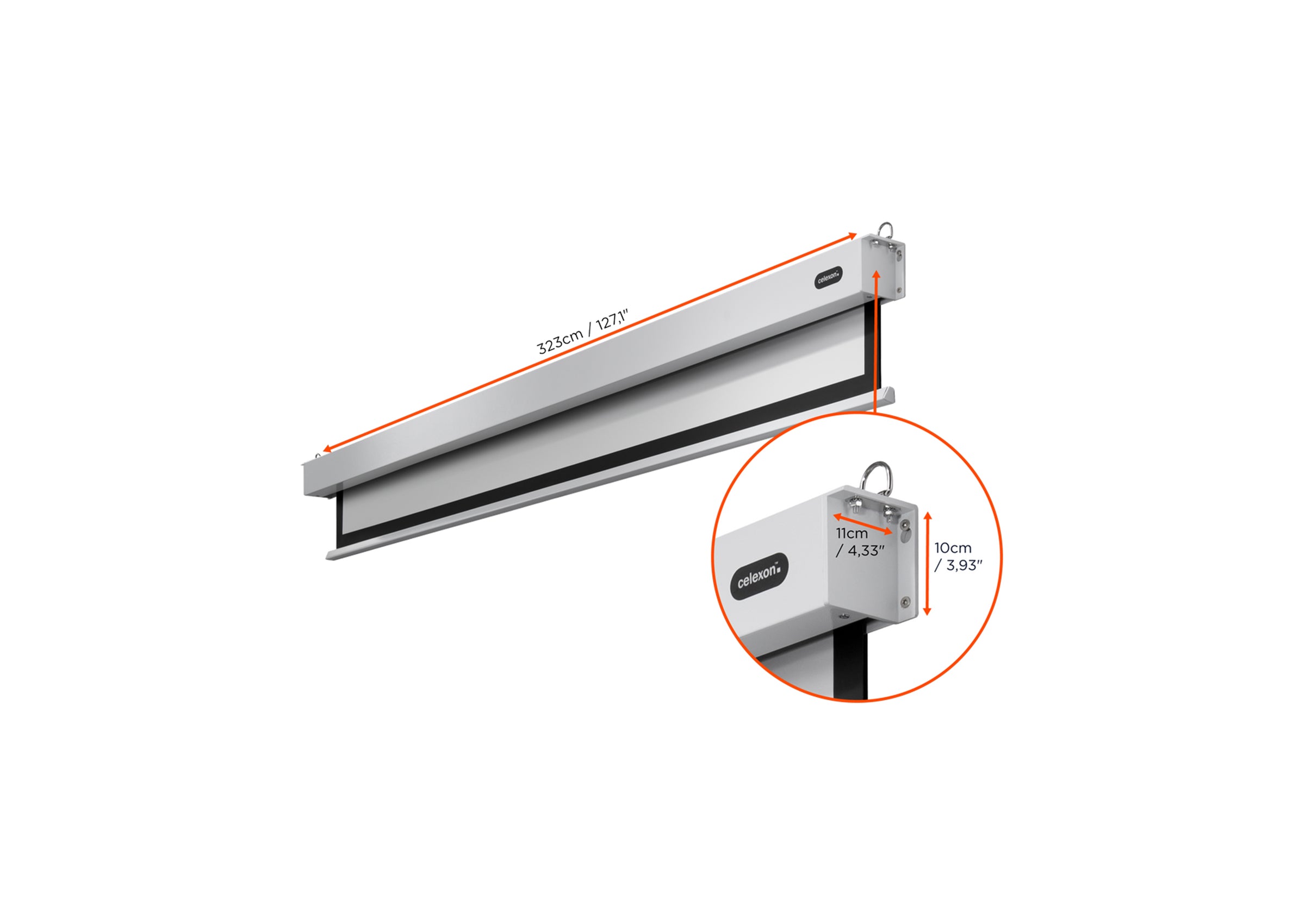 Pantalla motorizada celexon Profesional Plus