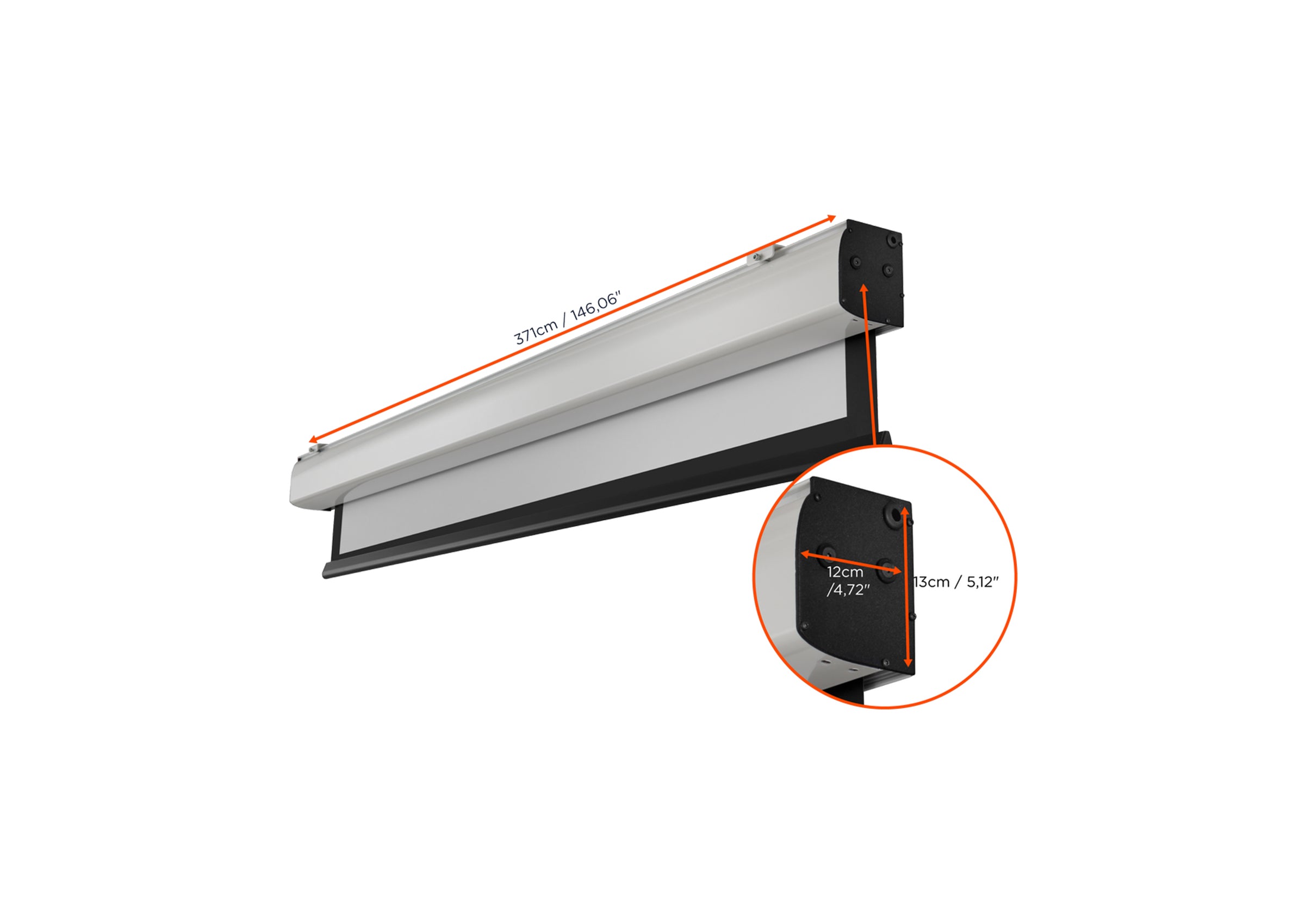 Écran de projection motorisé celexon Expert XL