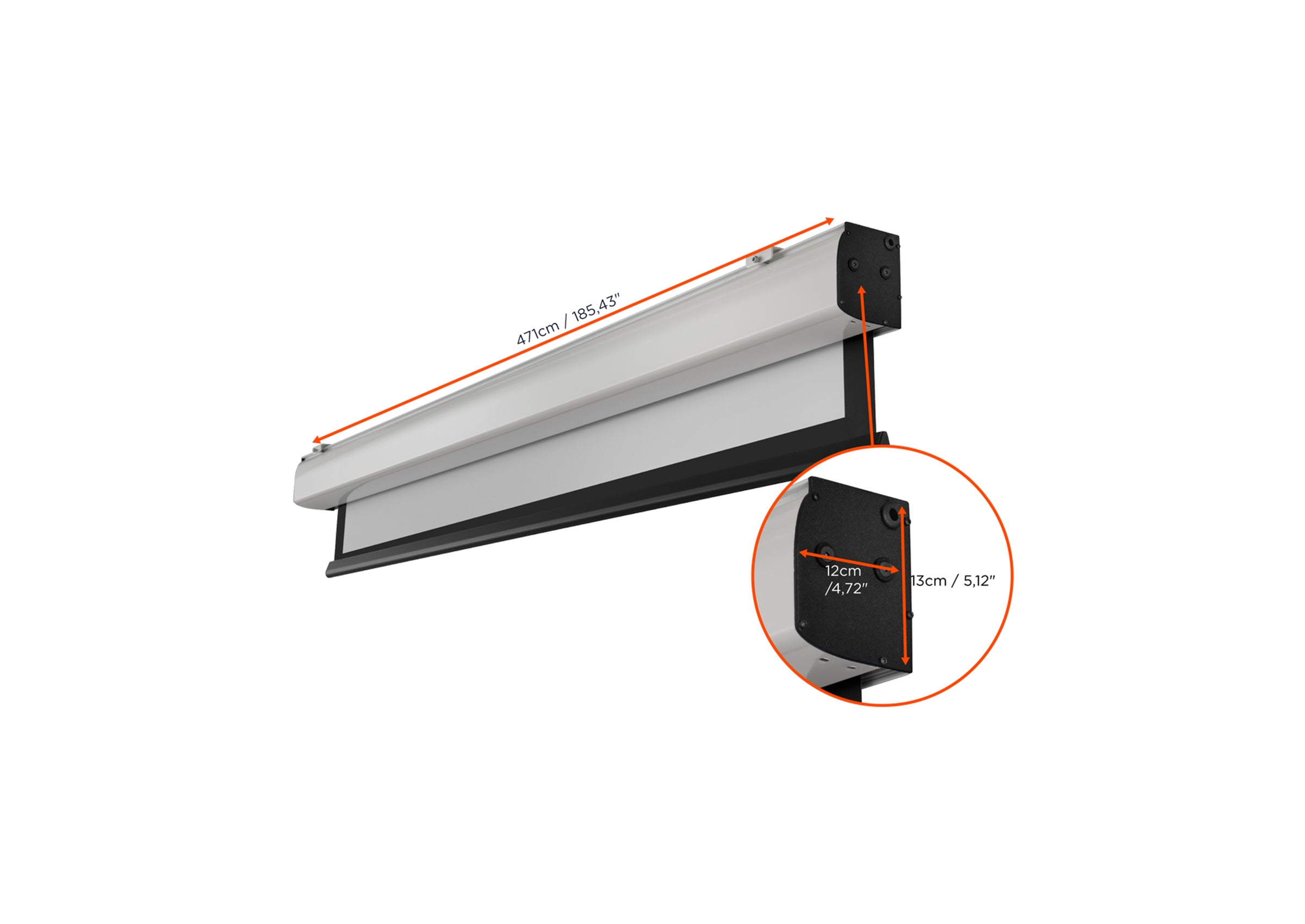 Écran de projection motorisé celexon Expert XL