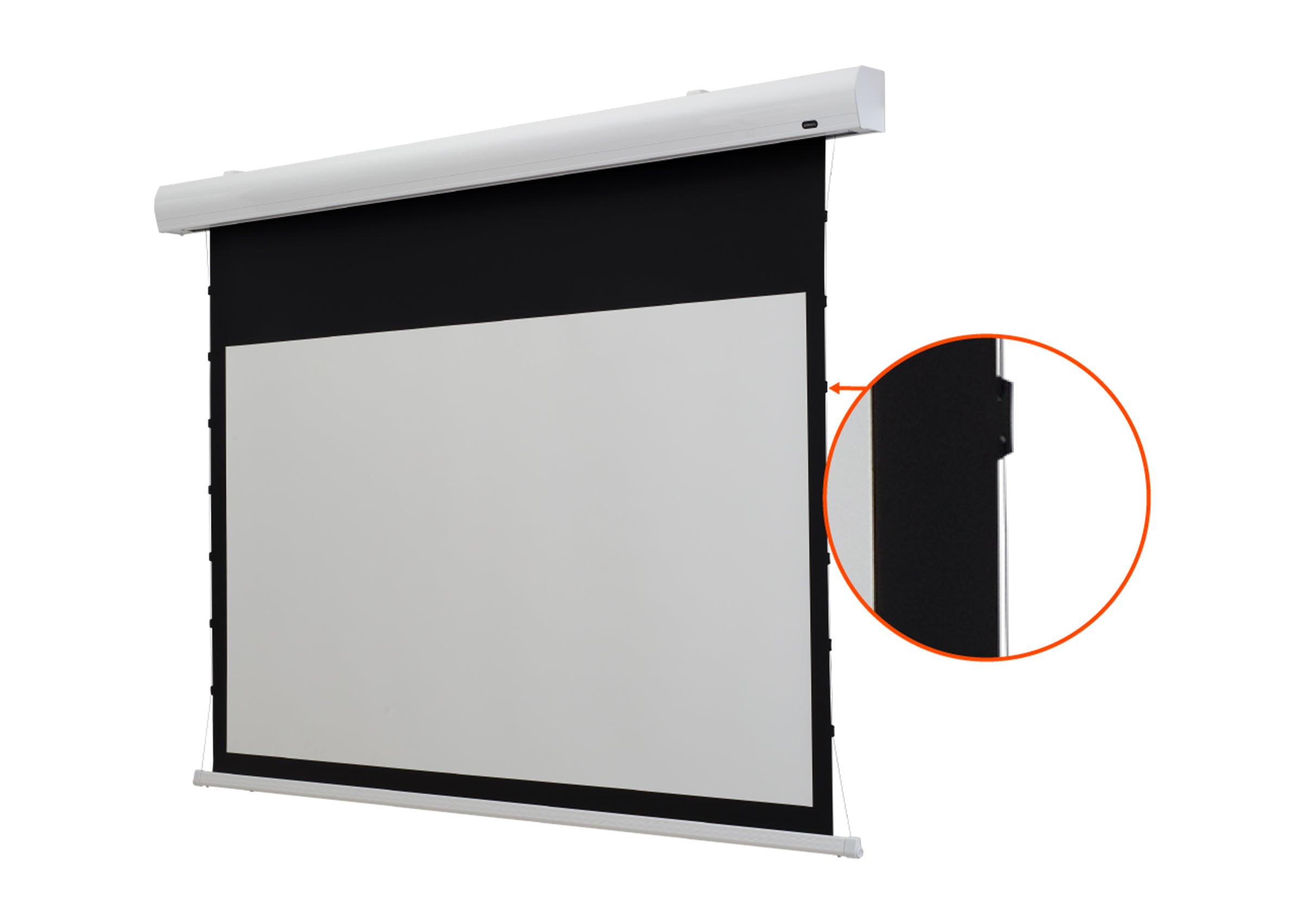 Écran de projection tensionné motorisé celexon HomeCinema - MWHT