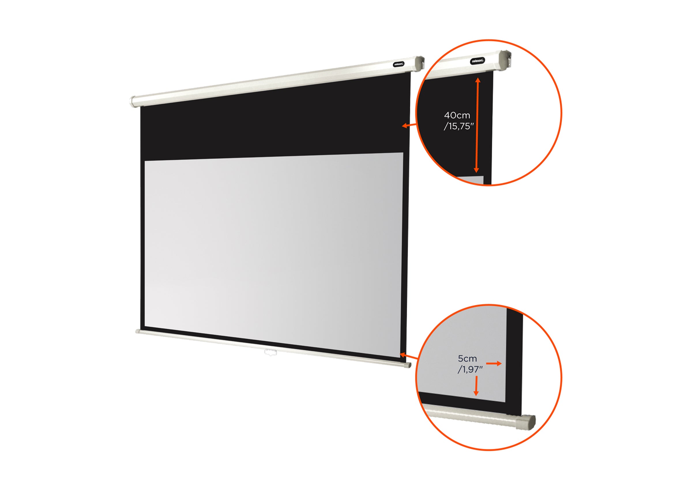 celexon Leinwand Rollo Economy