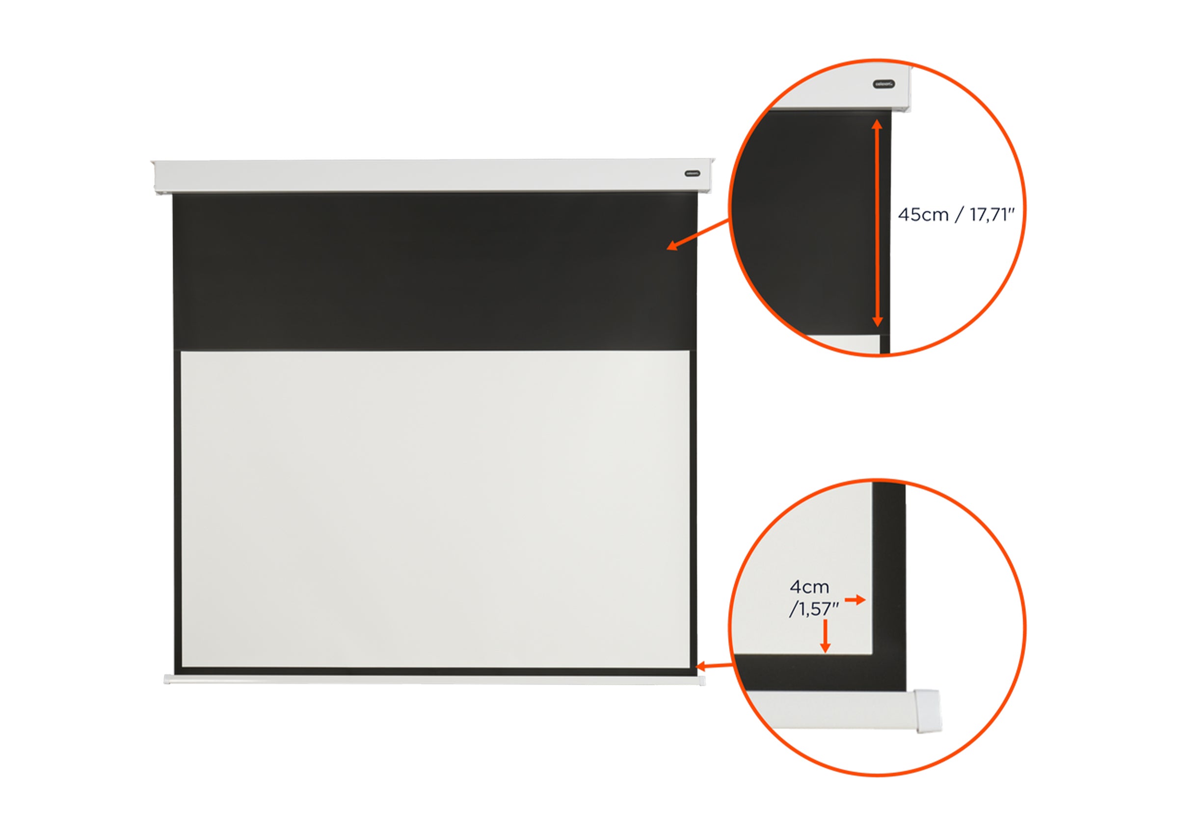 celexon Professional Plus V2.0 pantalla motorizada con batería