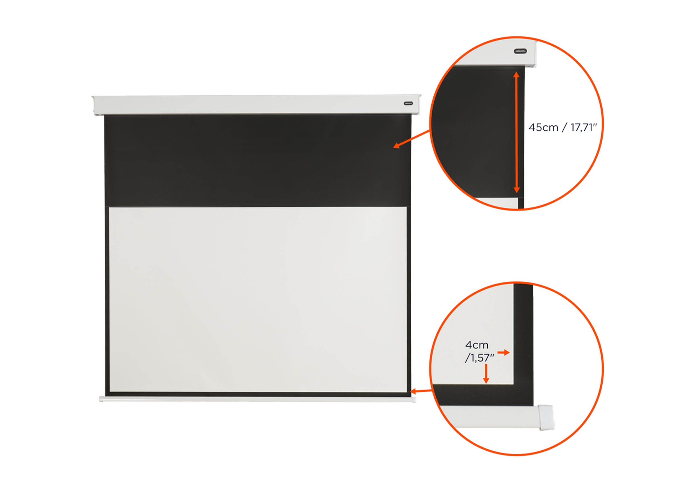 celexon Professional Plus V2.0 pantalla motorizada con batería