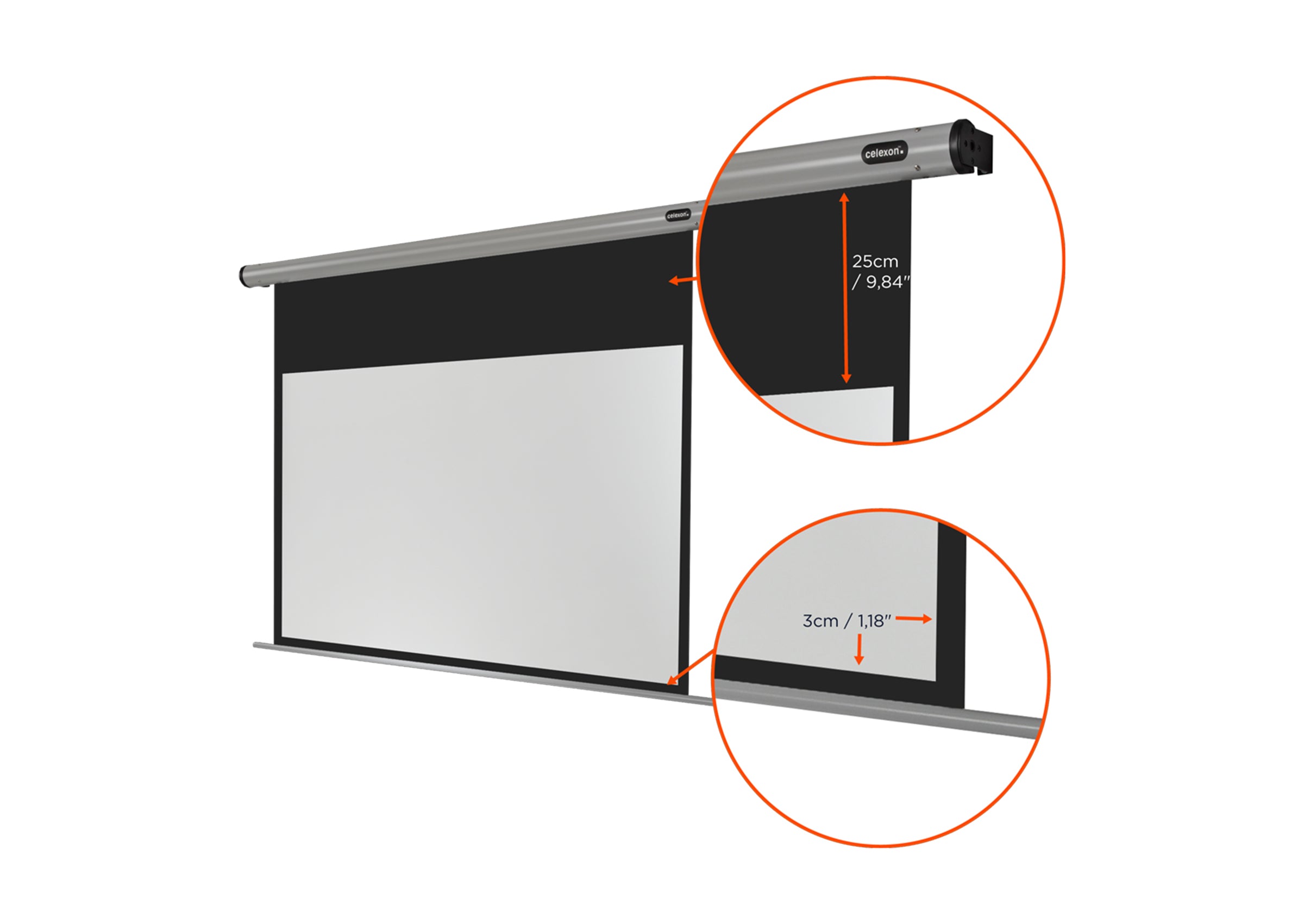 Pantalla Eléctrica celexon HomeCinema