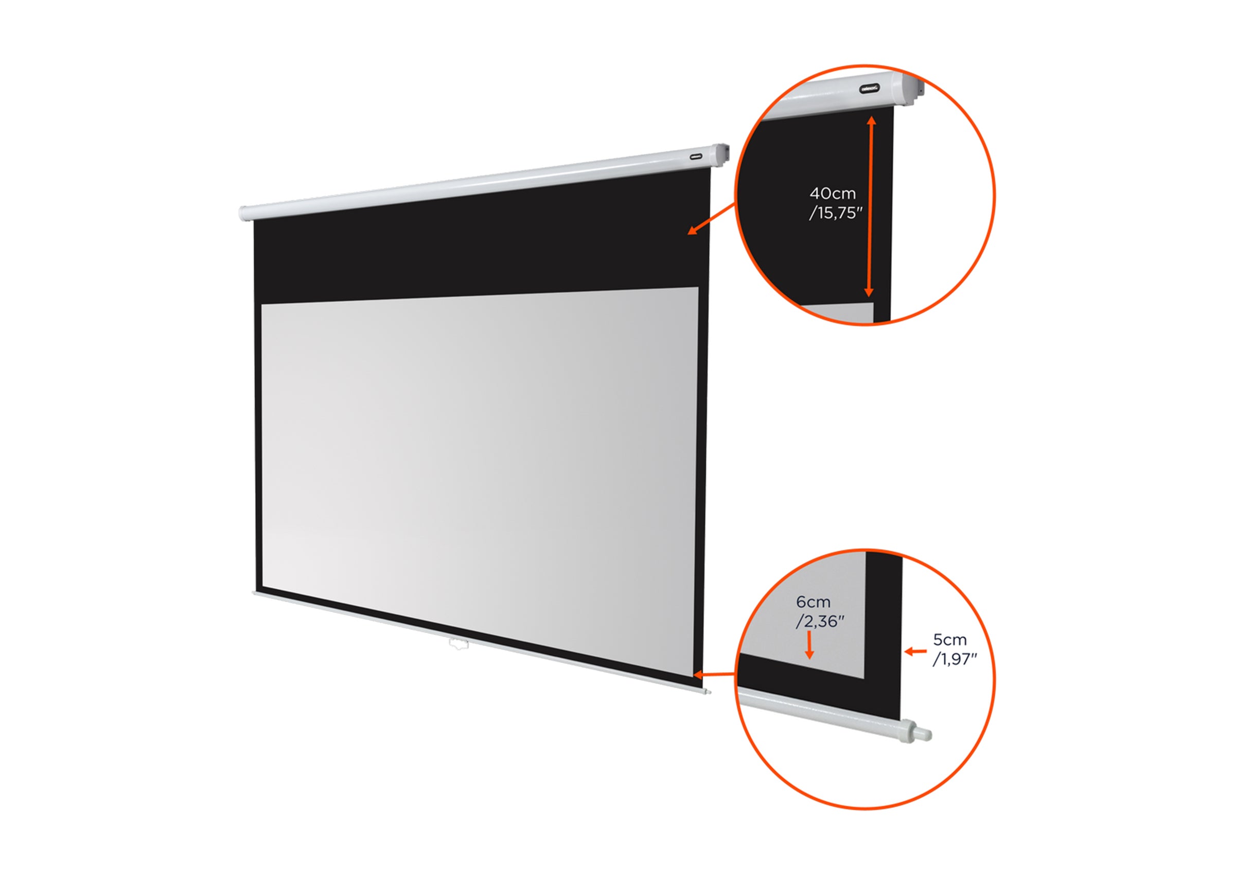 Écran de projection manuel celexon Economy