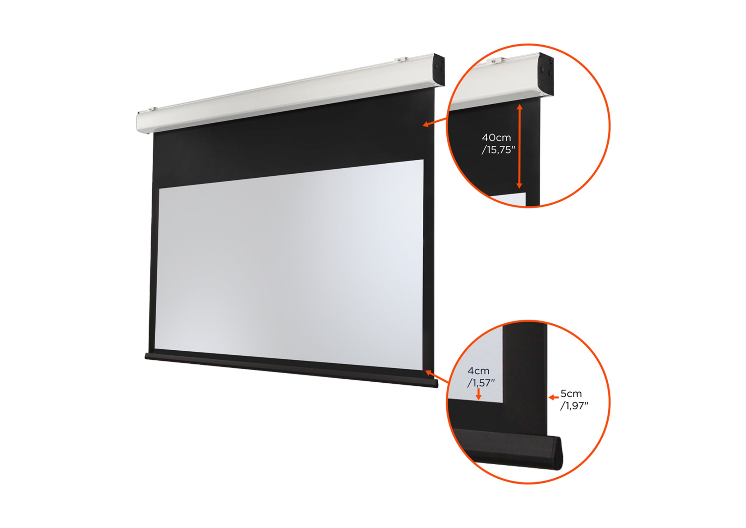 Écran de projection motorisé celexon Expert XL