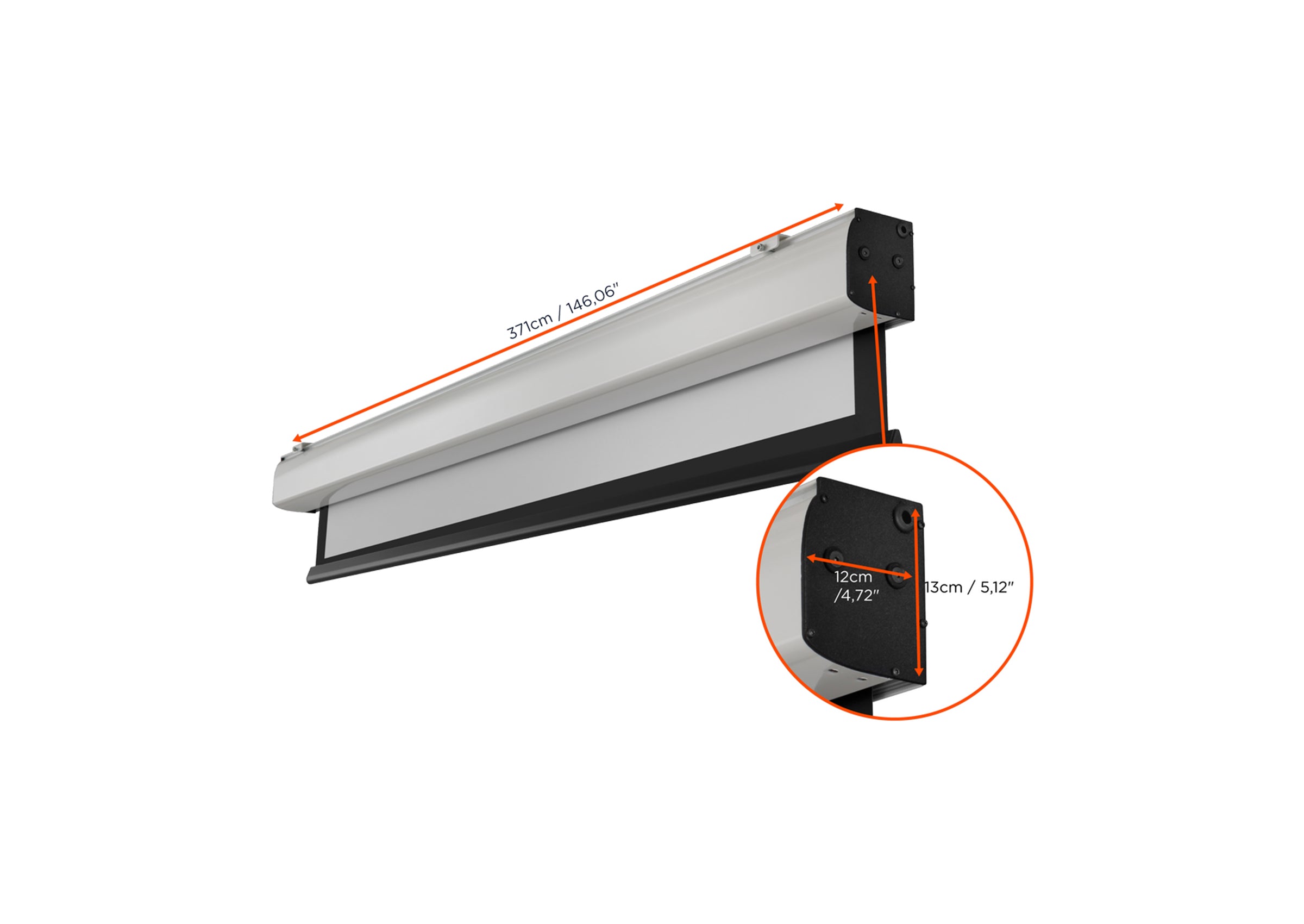 Écran de projection motorisé celexon Expert XL