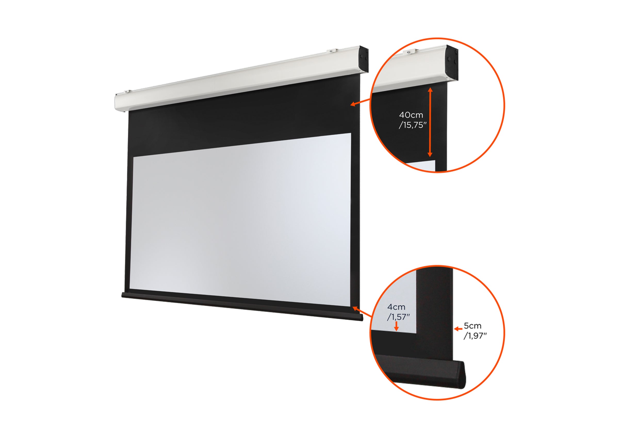 Écran de projection motorisé celexon Expert XL