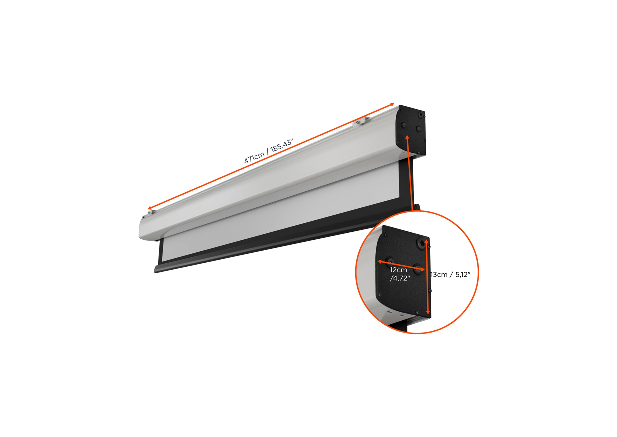Écran de projection motorisé celexon Expert XL