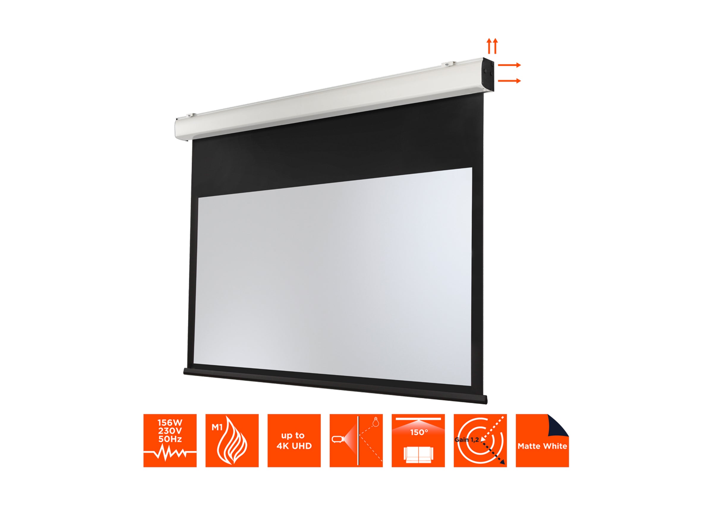 Écran de projection motorisé celexon Expert XL