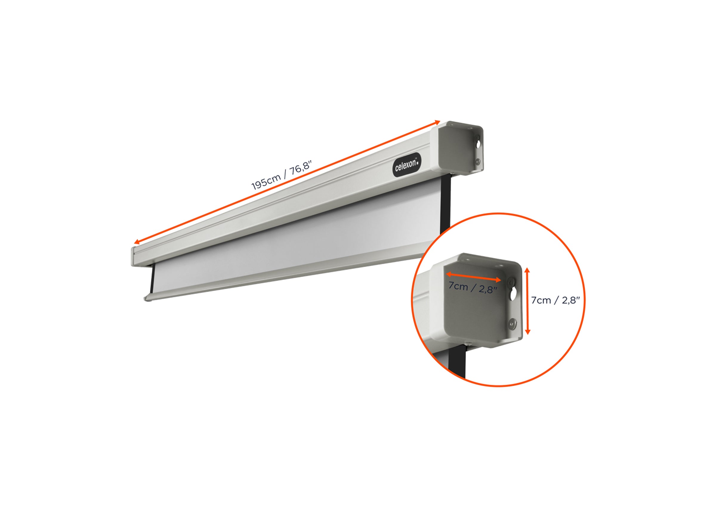 Pantalla motorizada celexon Profesional