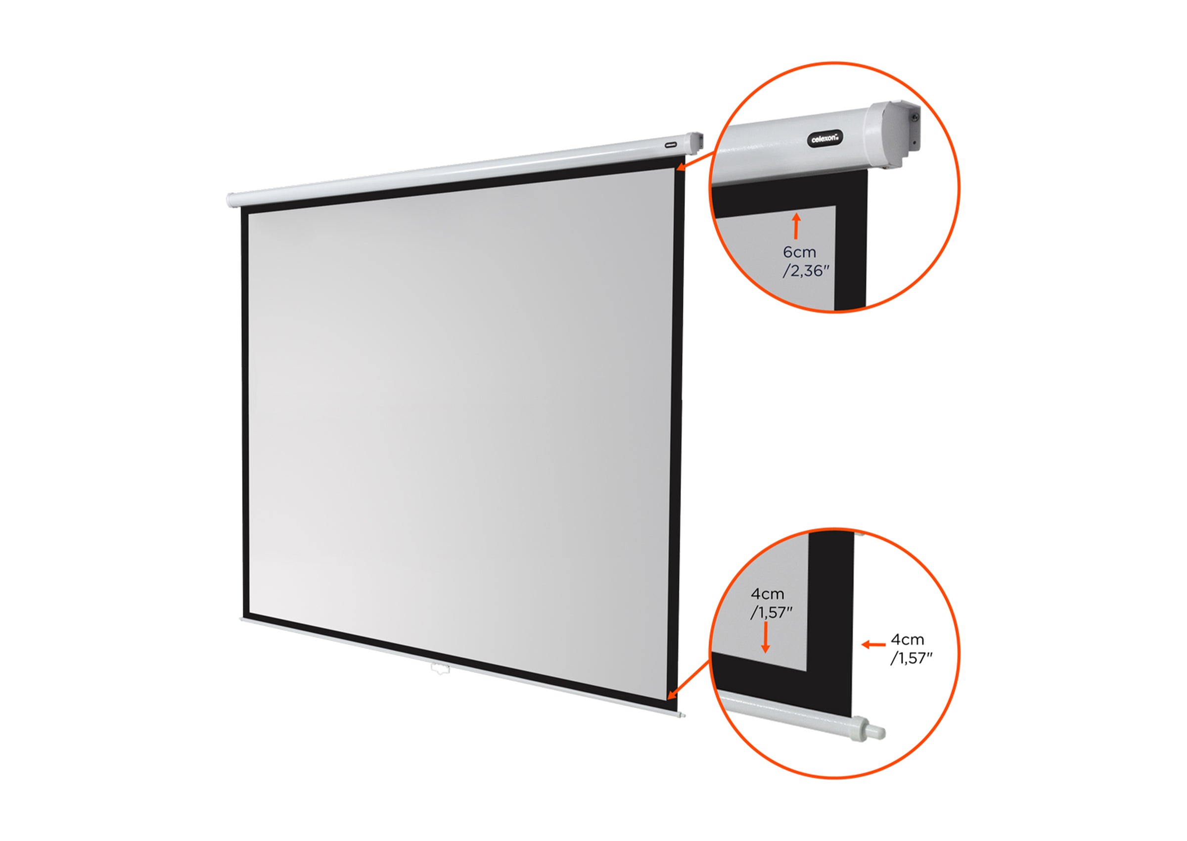 celexon Leinwand Rollo Economy