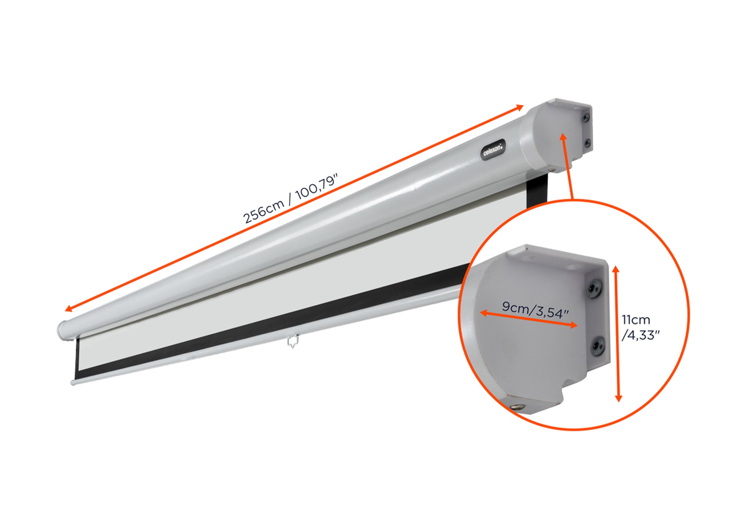 celexon Leinwand Rollo Economy
