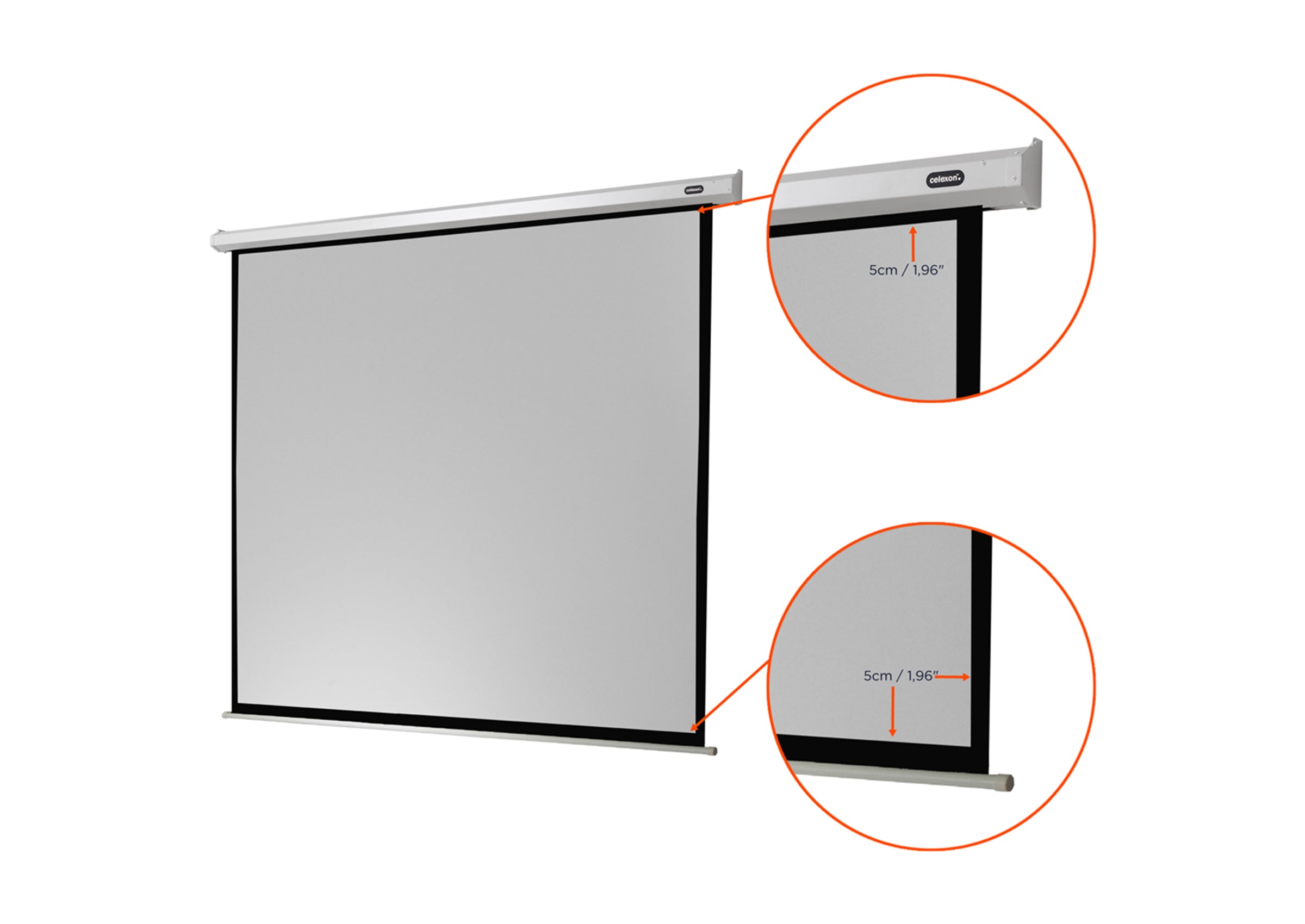 Pantalla motorizada celexon Básica