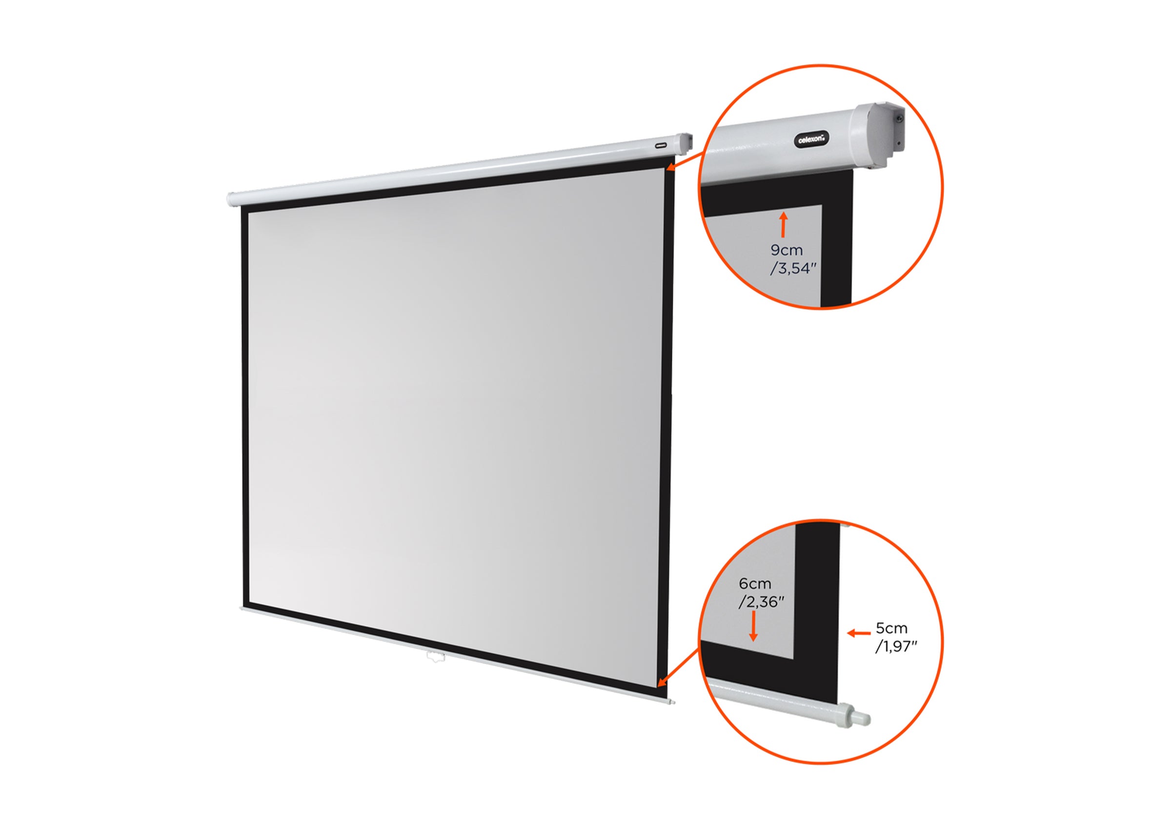 celexon Leinwand Rollo Economy