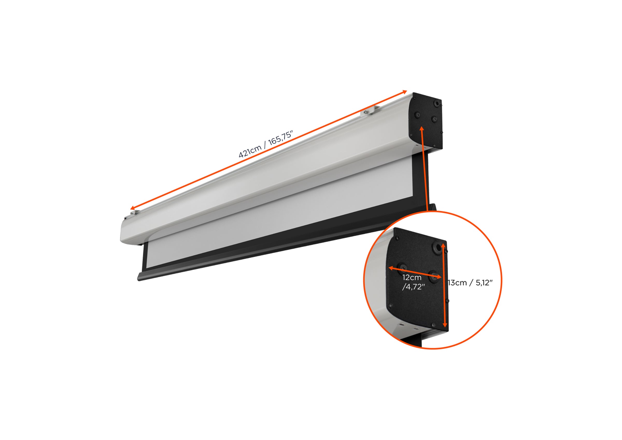 Écran de projection motorisé celexon Expert XL