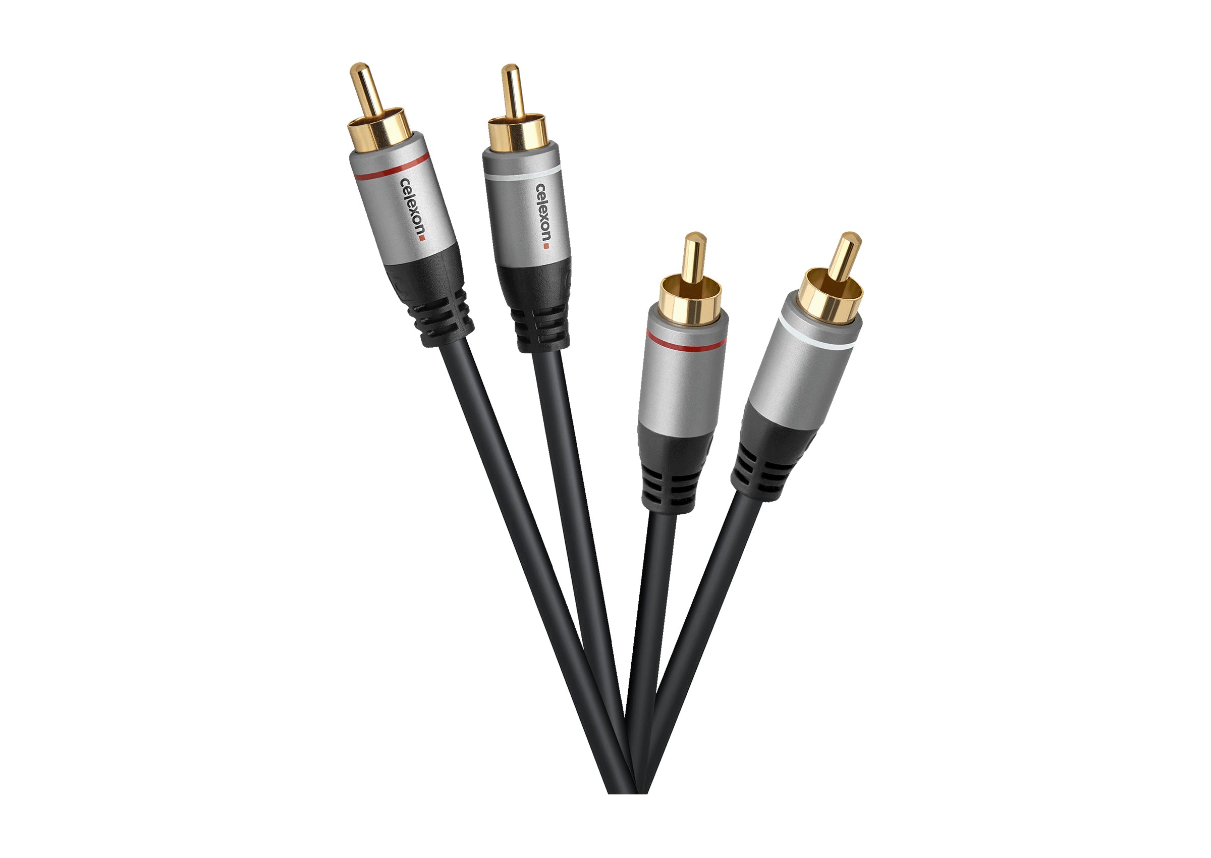 Câble audio 2x RCA celexon PRO