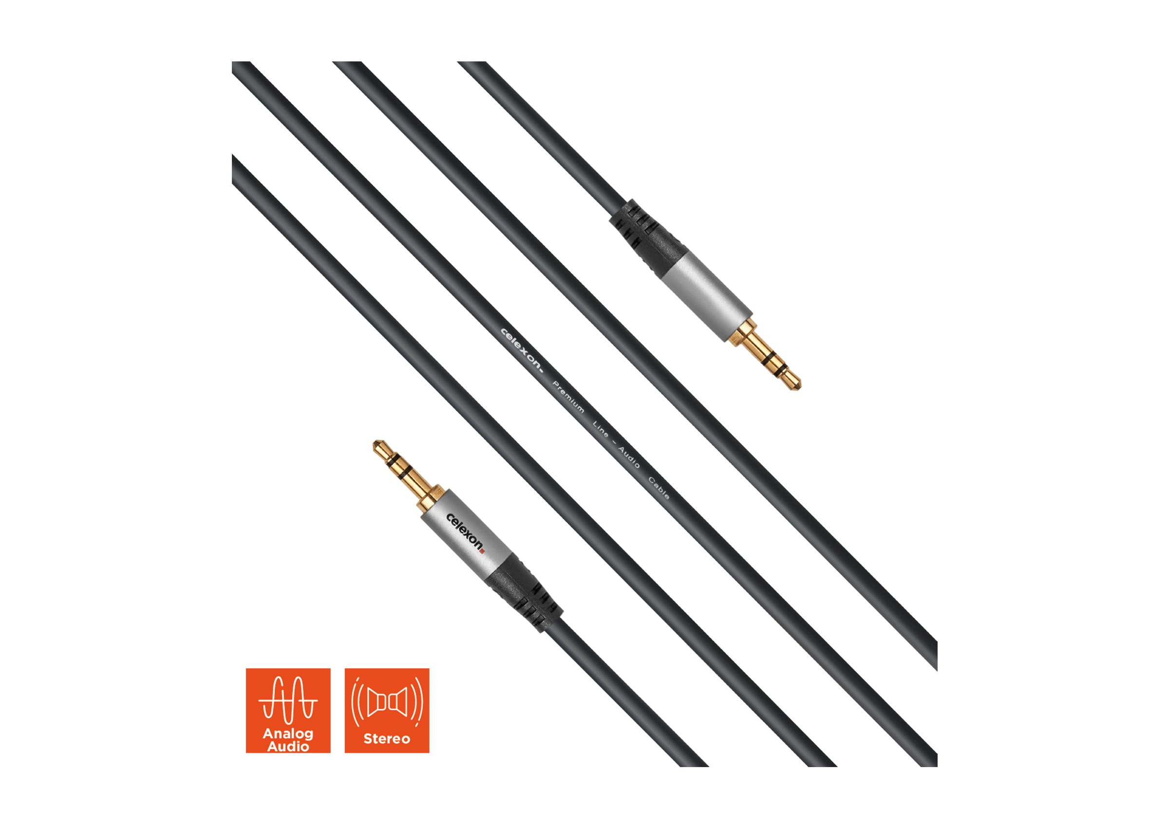 celexon 3,5 mm stereo jack audiokabel - Professional Line