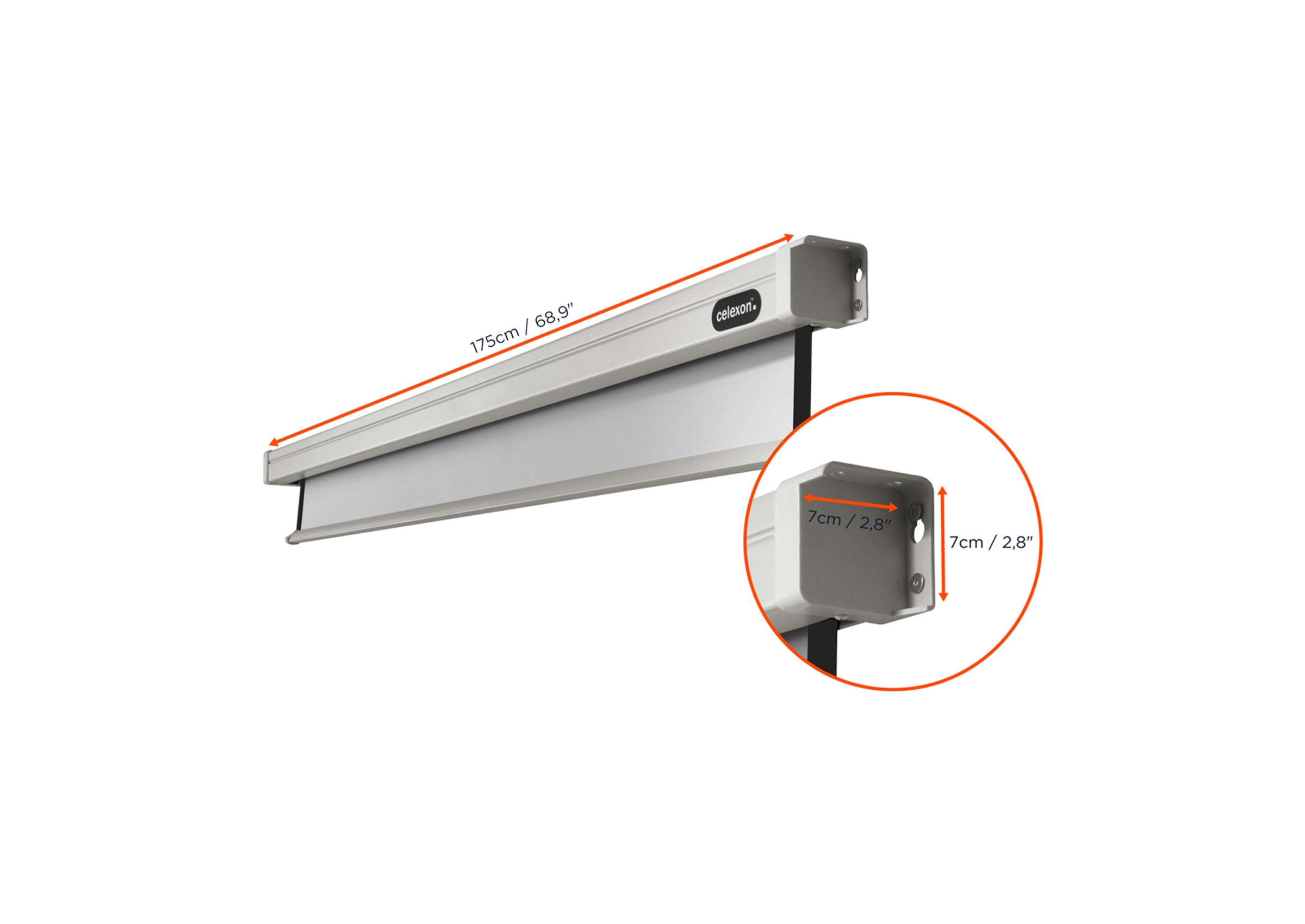 Pantalla motorizada celexon Profesional