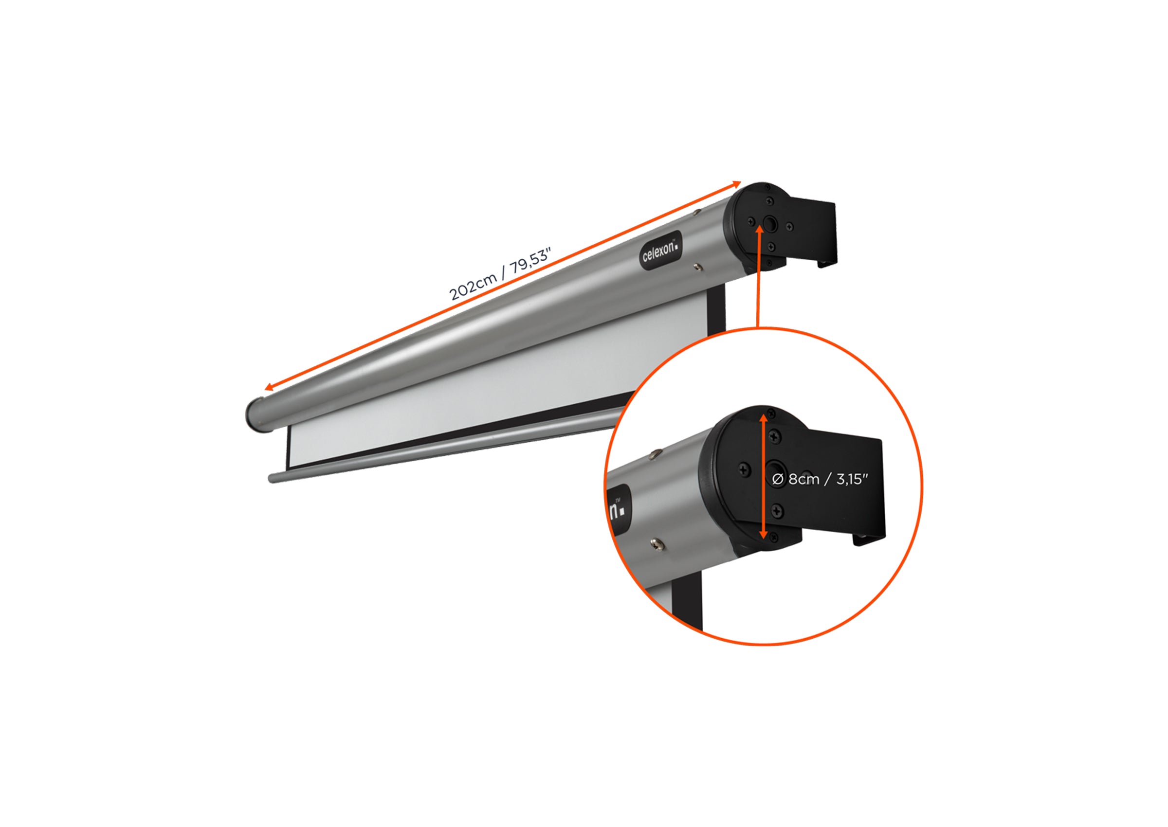 Pantalla Eléctrica celexon HomeCinema