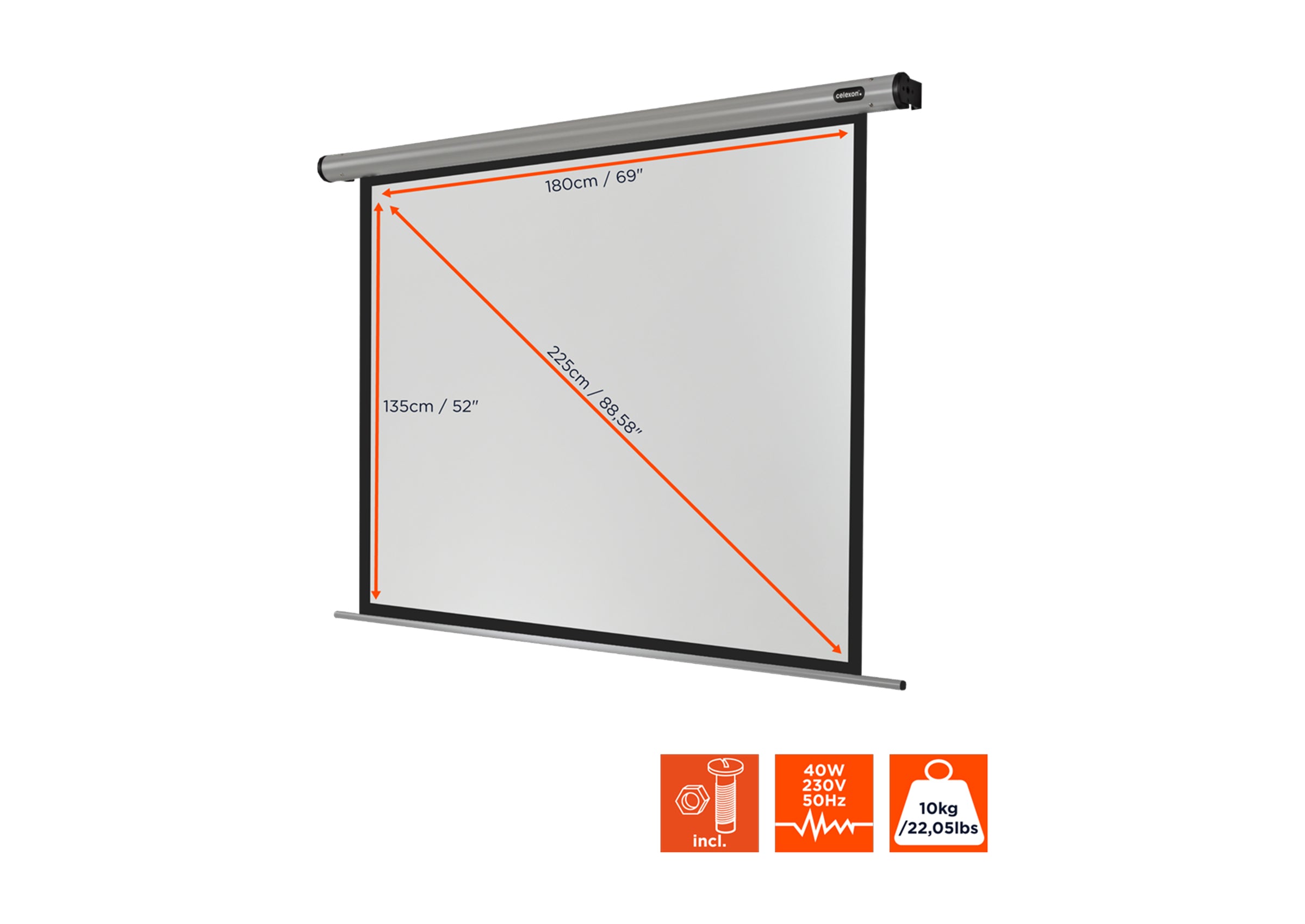 Pantalla Eléctrica celexon HomeCinema