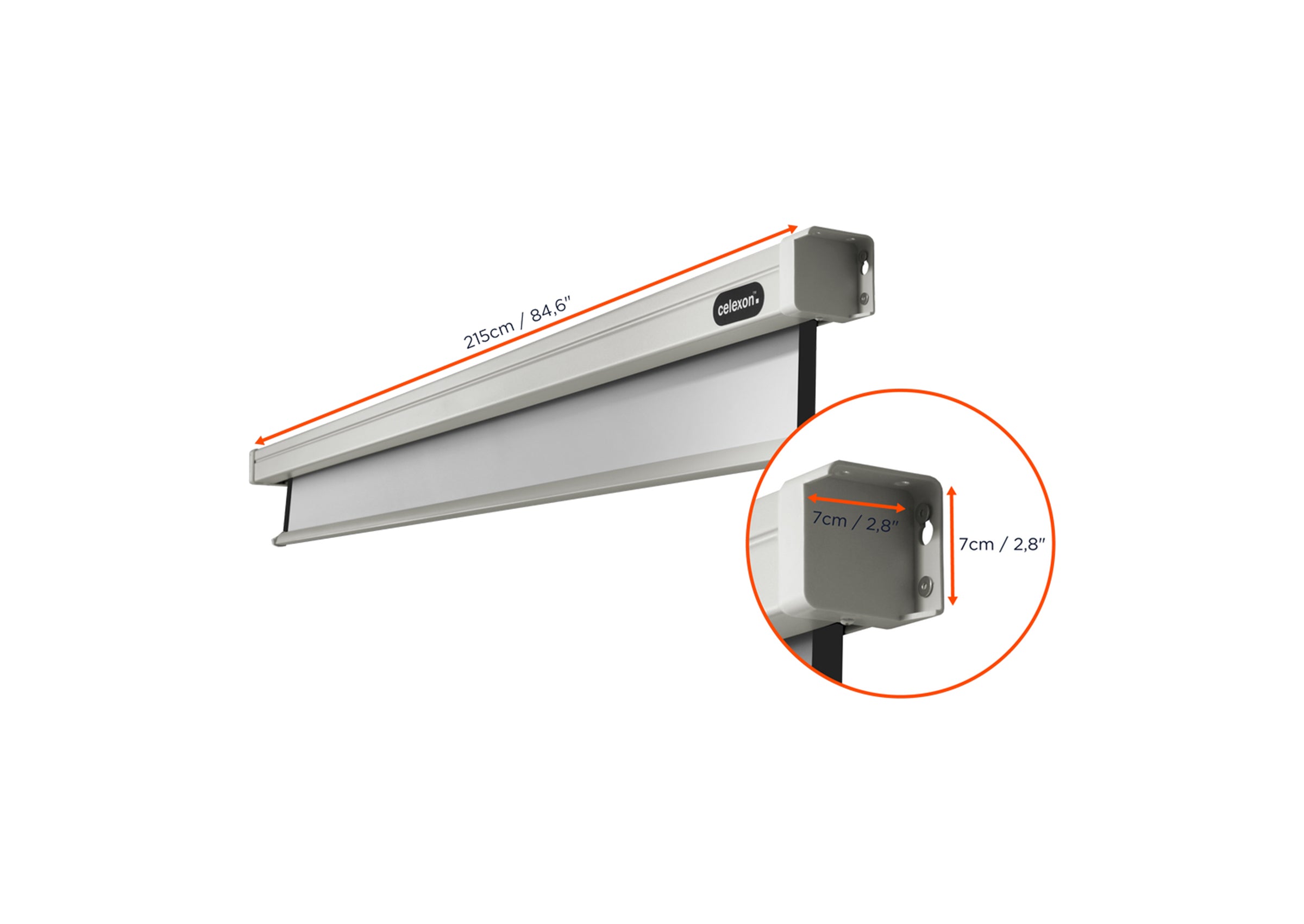 Pantalla motorizada celexon Profesional