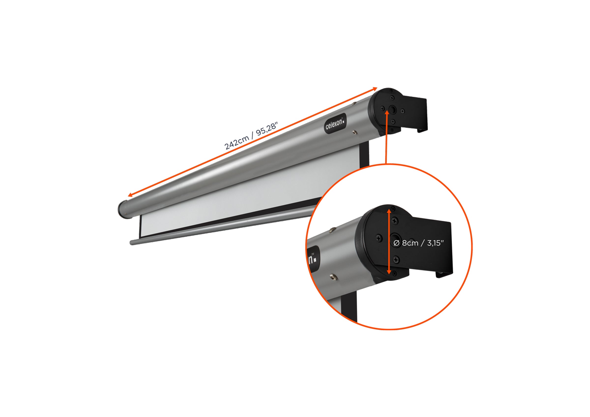 Pantalla Eléctrica celexon HomeCinema