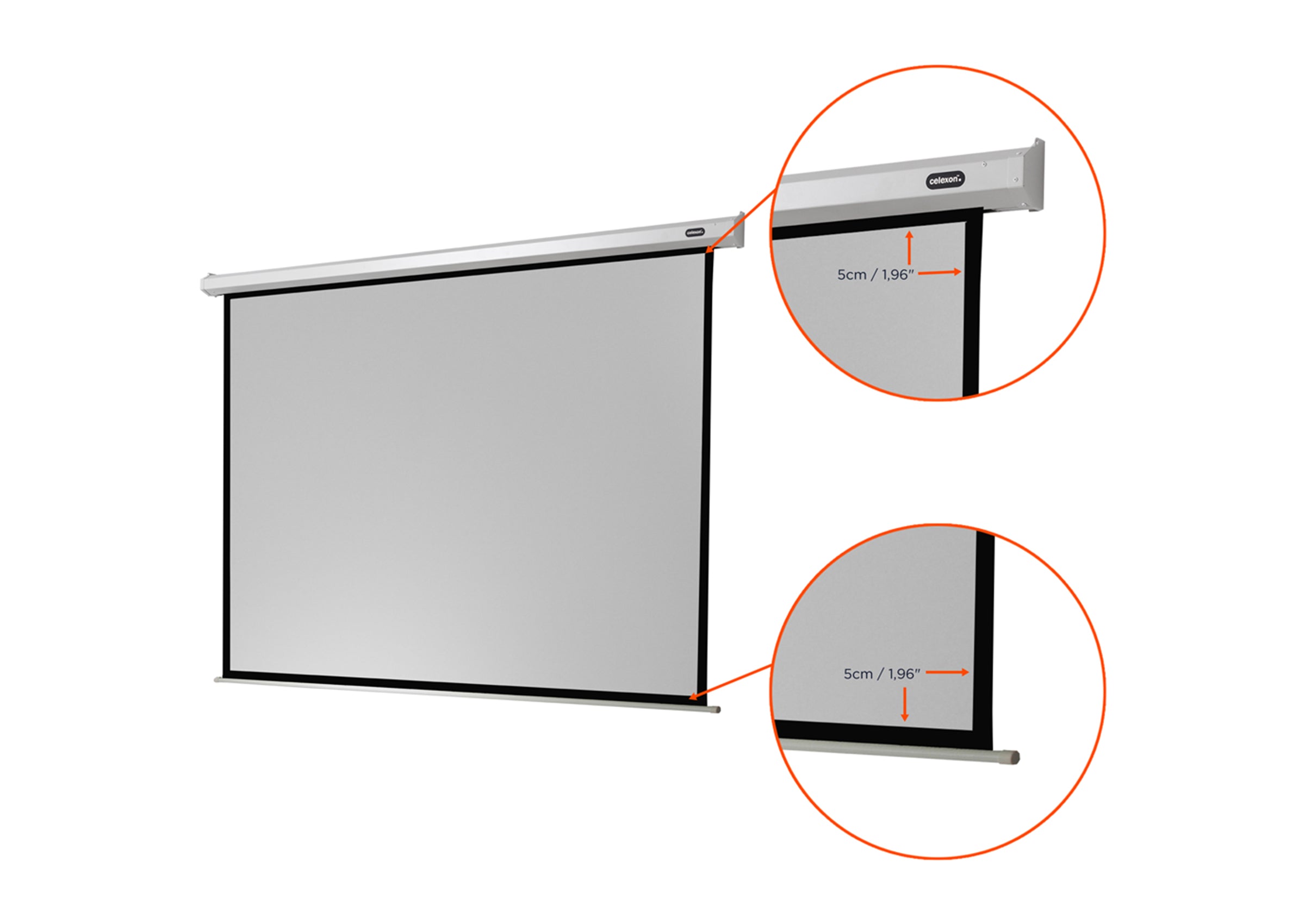 Pantalla motorizada celexon Básica