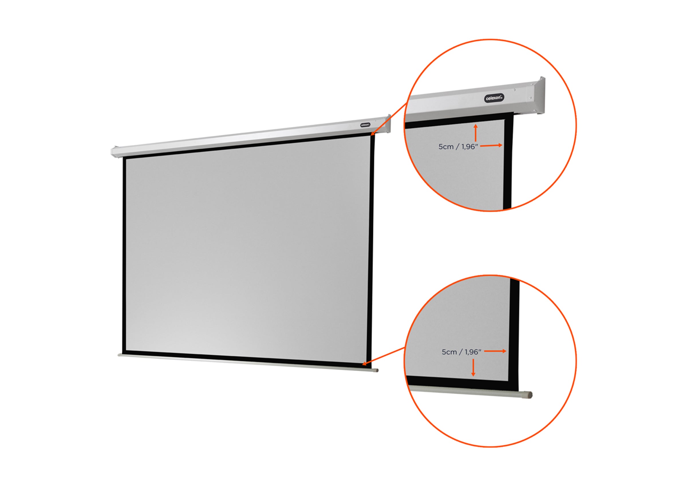 Pantalla motorizada celexon Básica