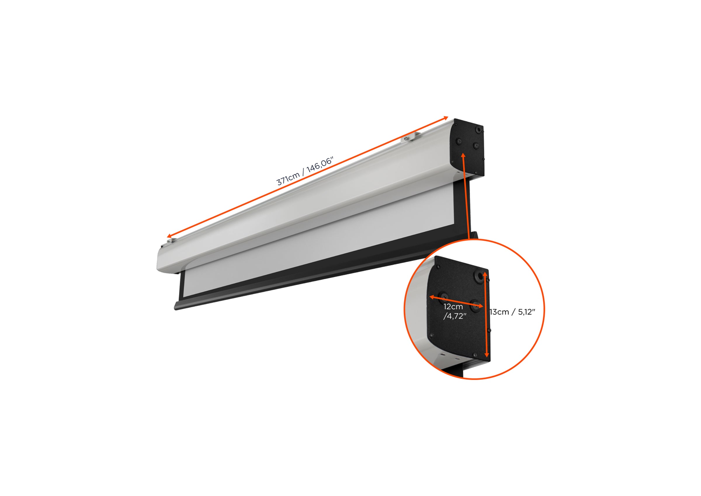 Écran de projection motorisé celexon Expert XL