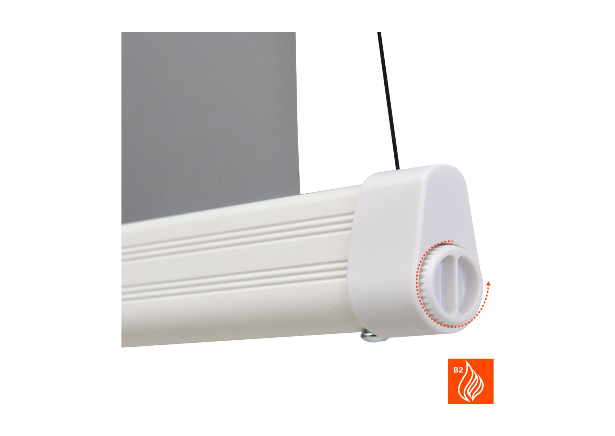 celexon HomeCinema alto contraste pantalla motorizada tensionada de alto contraste - Dynamic Slate ALR