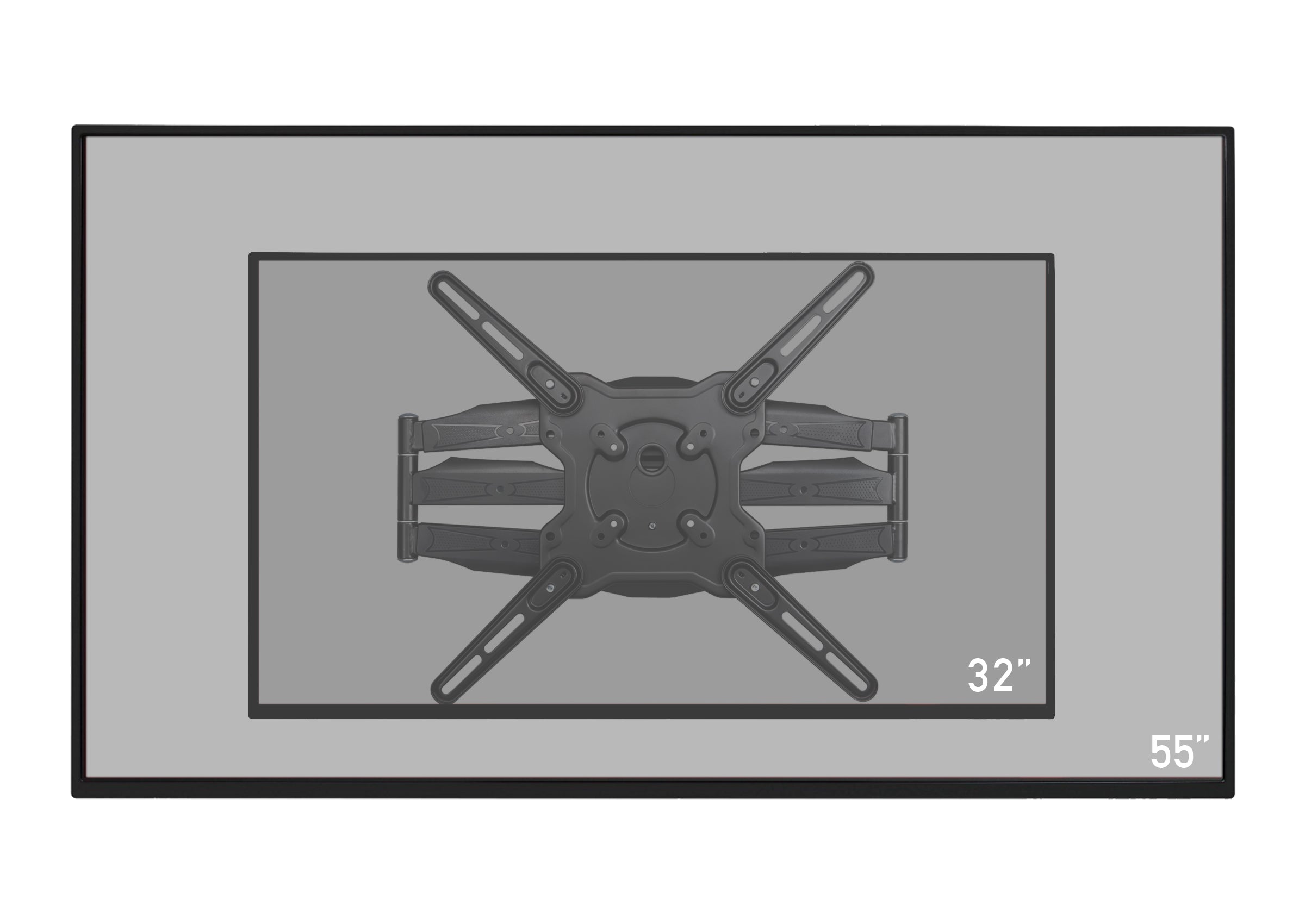 celexon TV/Display Wandhalterung Adjust-SRT55470
