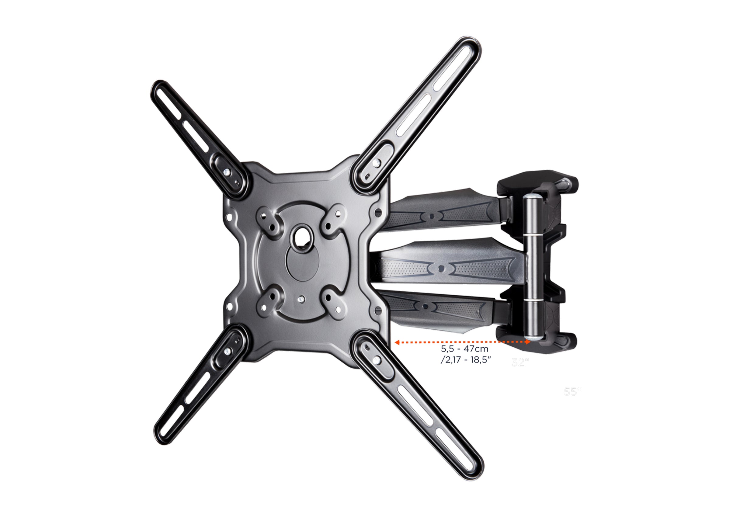 celexon TV/Display Wandhalterung Adjust-SRT55470