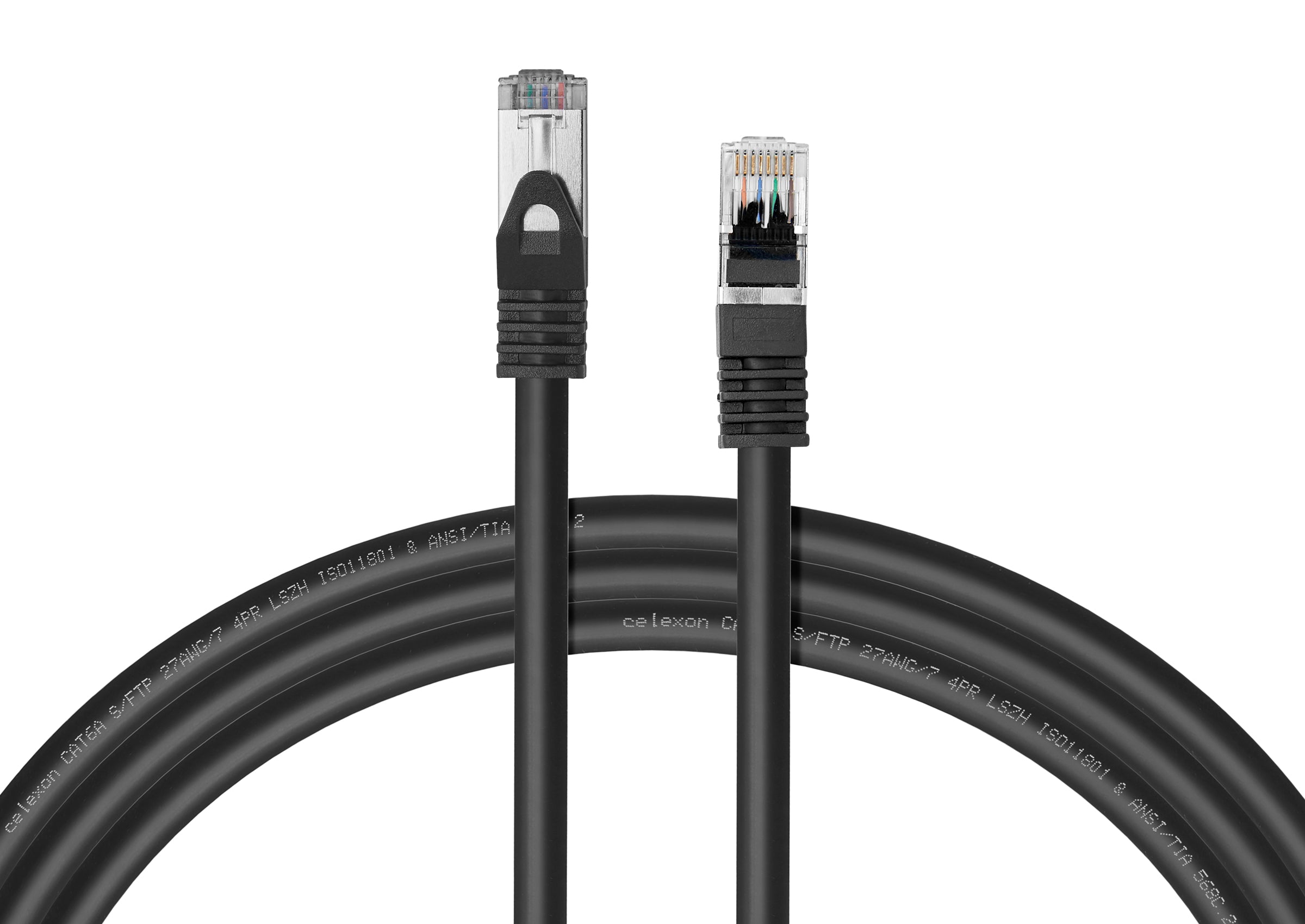 celexon Câble patch CAT 6A - S/FTP