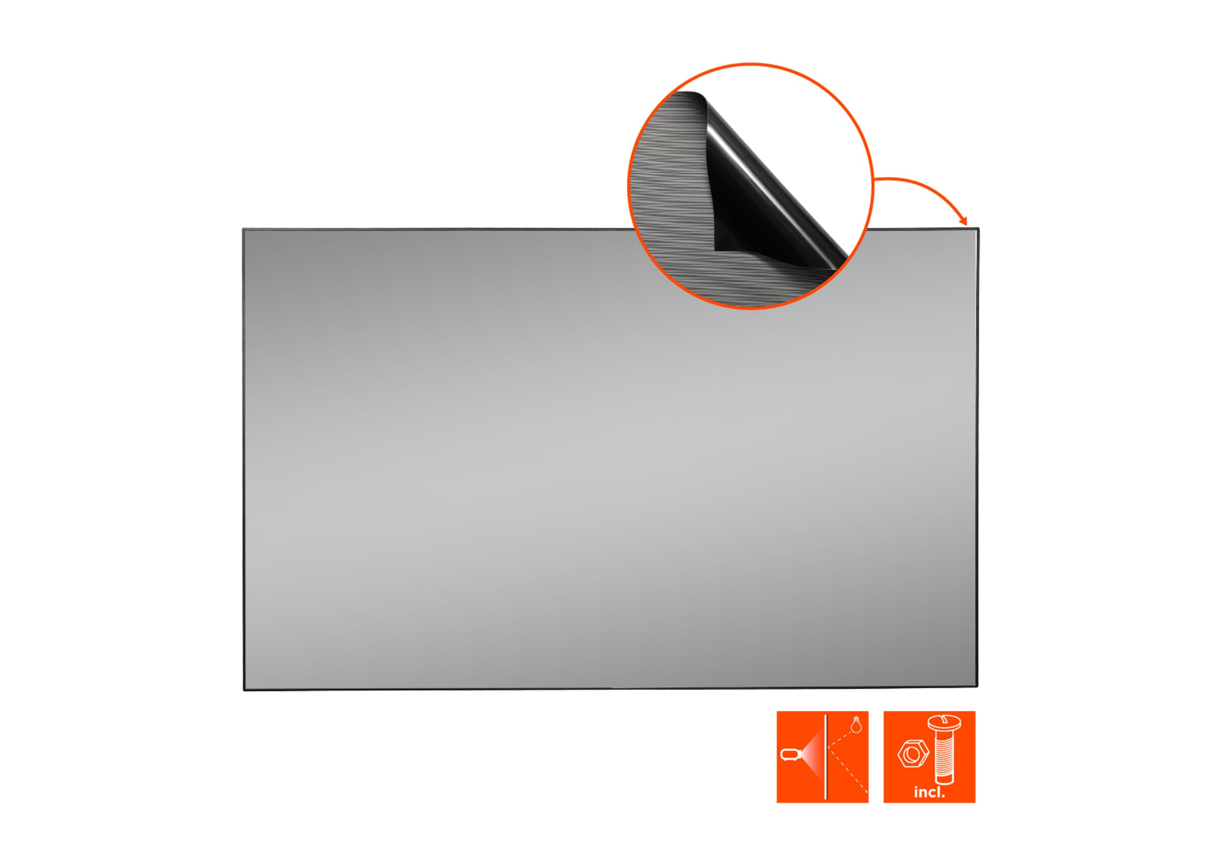 Écran de projection sur cadre celexon HomeCinema à Haut Contraste V2.0 - CLR UST