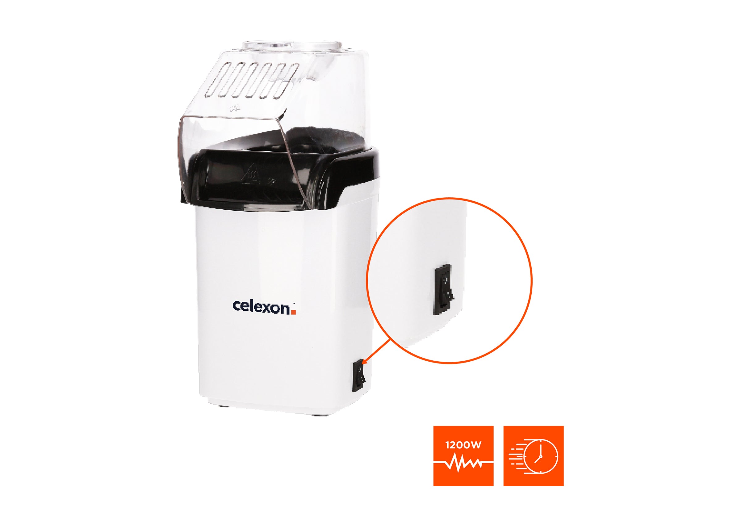 Machine à popcorn celexon CinePop CP150