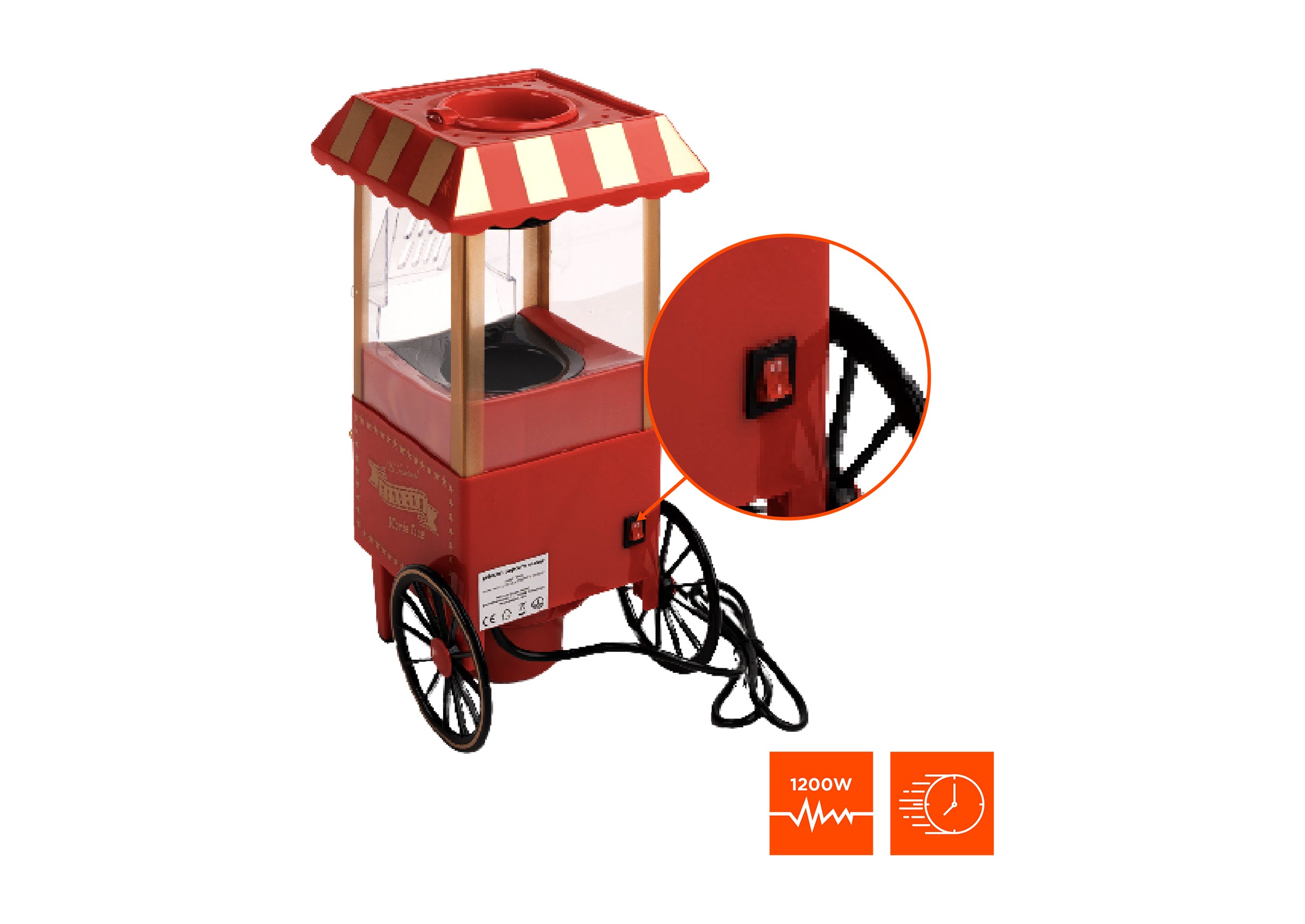 celexon CinePop CP500 - Máquina de palomitas