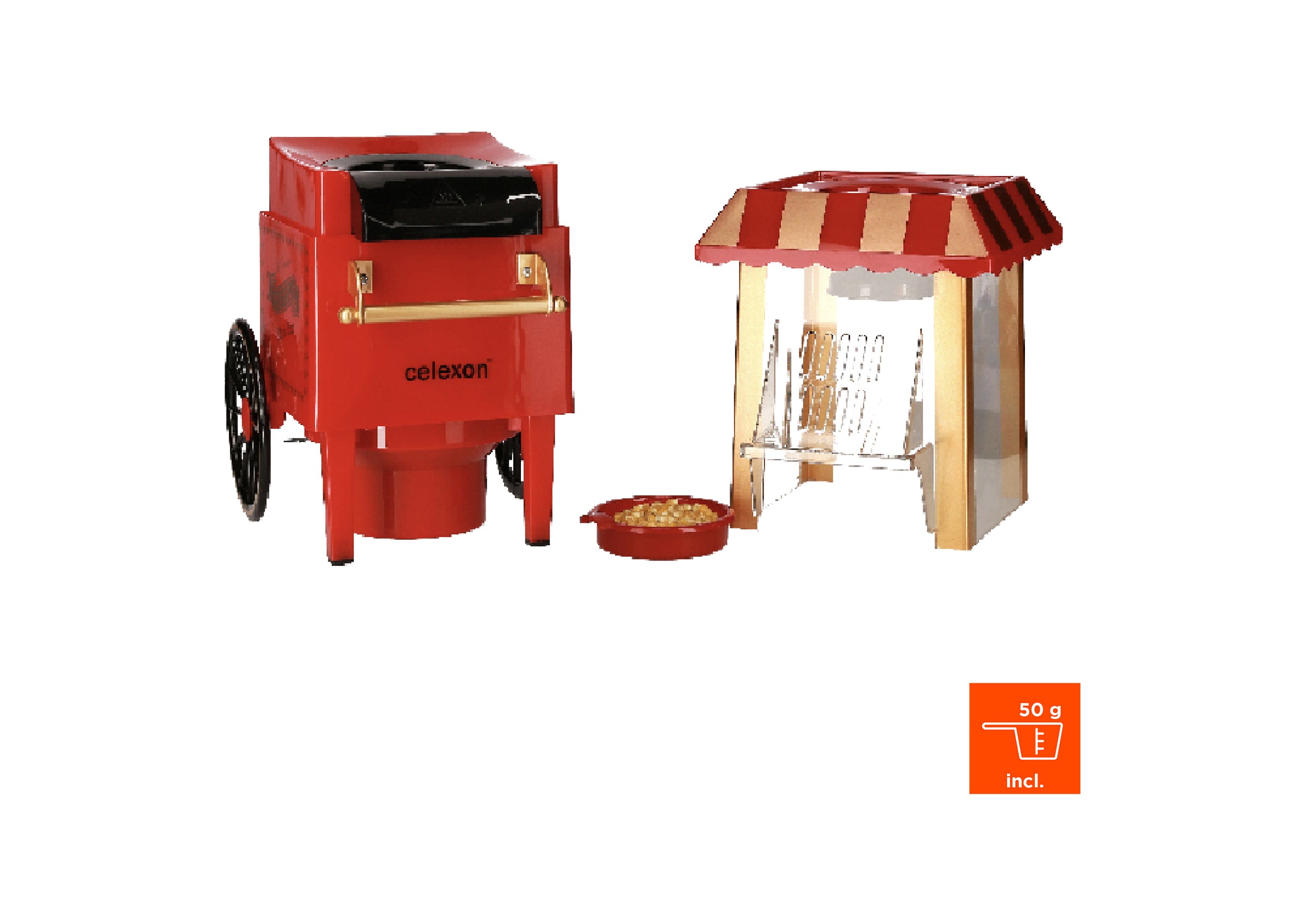 celexon CinePop CP500 - Máquina de palomitas