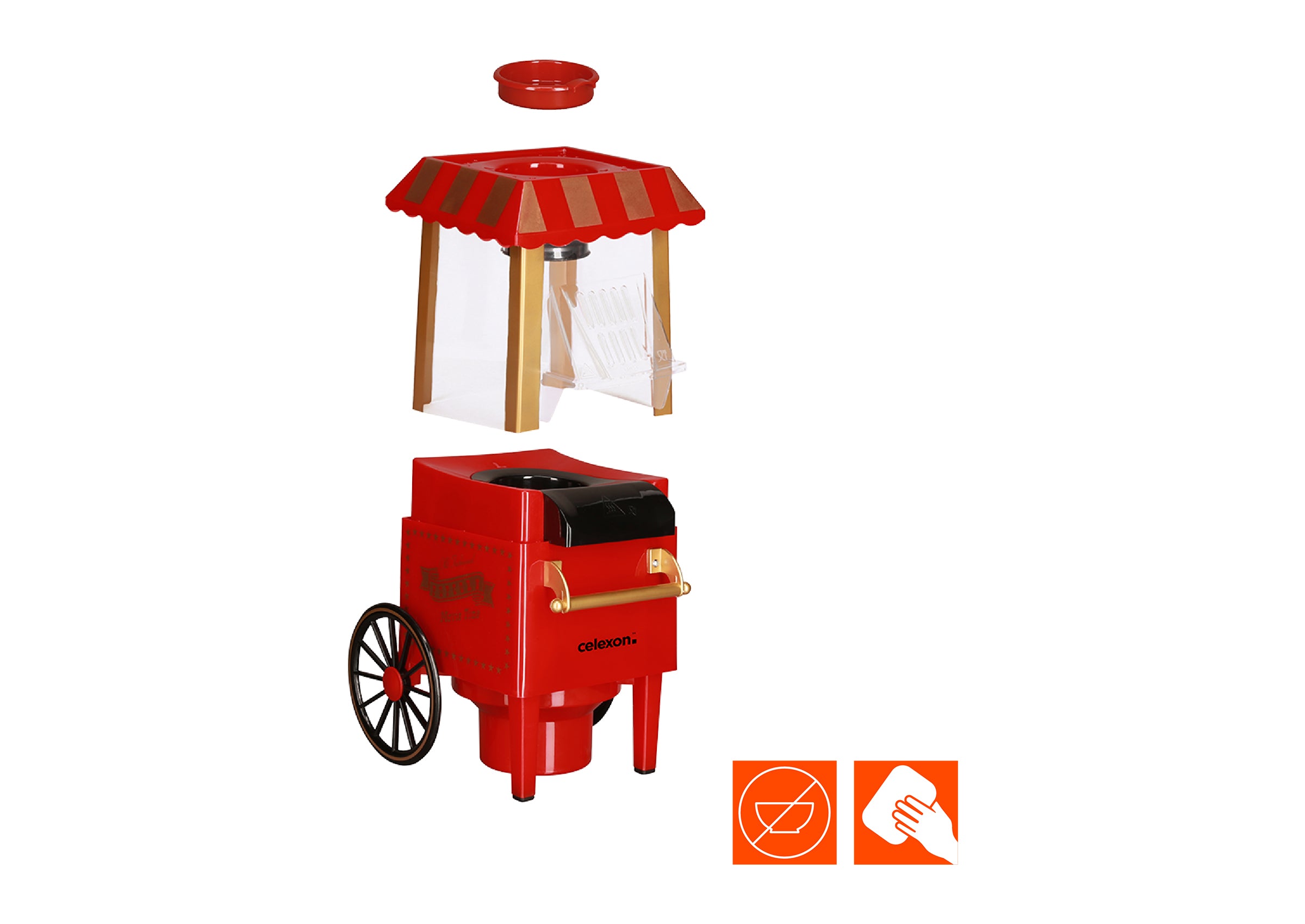 celexon CinePop CP500 - Máquina de palomitas