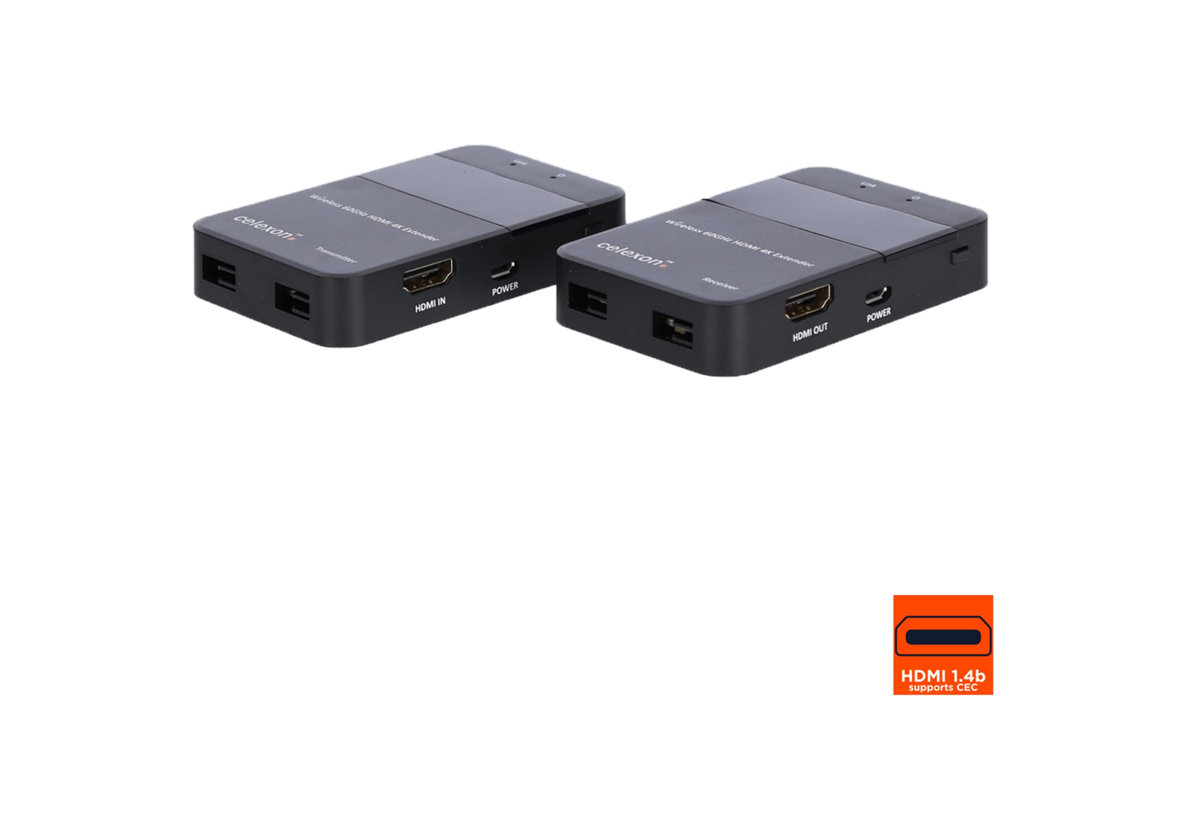 celexon WHD30M Expert radiowy system bezprzewodowy HDMI 4K UHD 3840x2160 60GHz