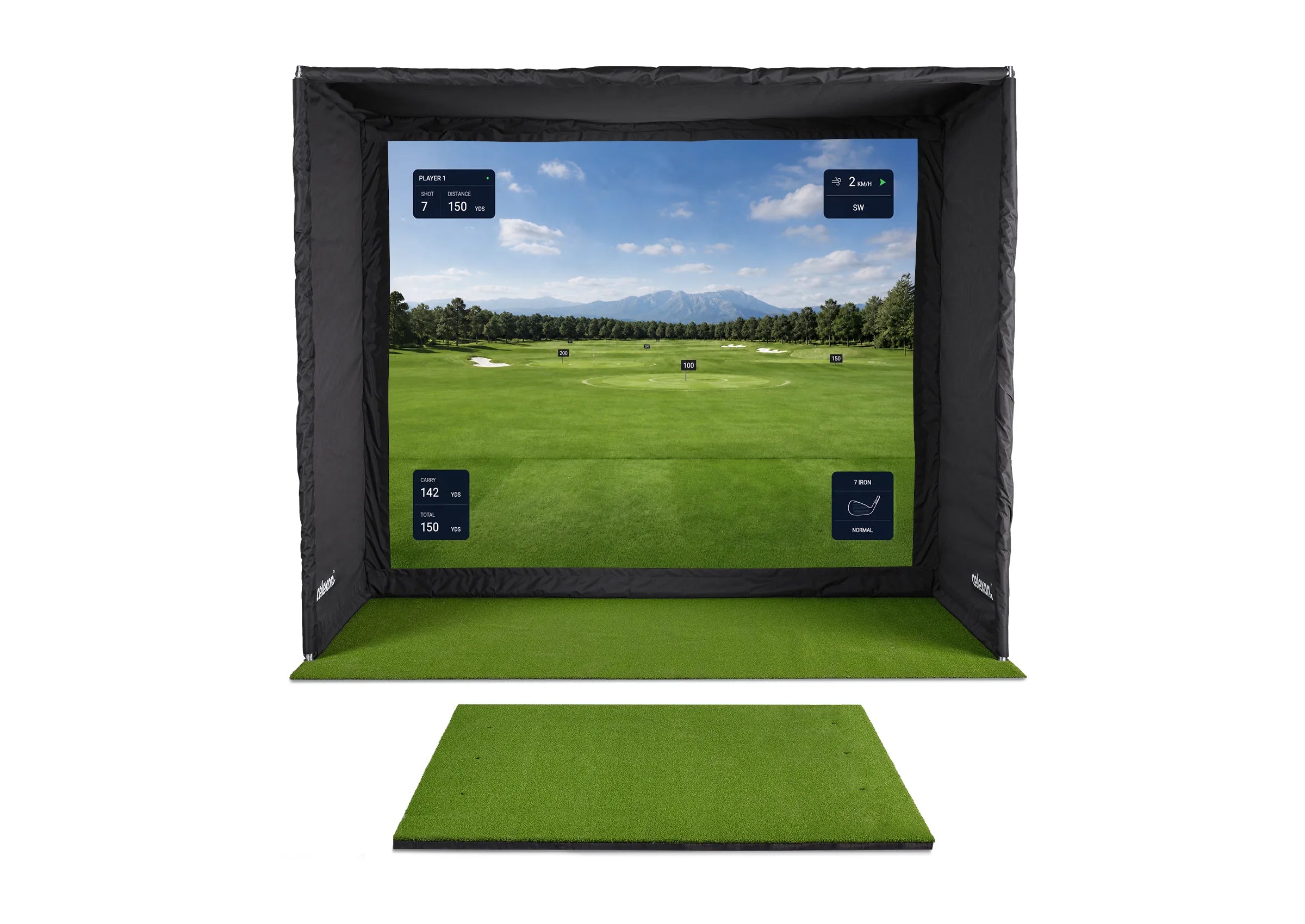 celexon FAIRWAY Professional Golf Simulator
