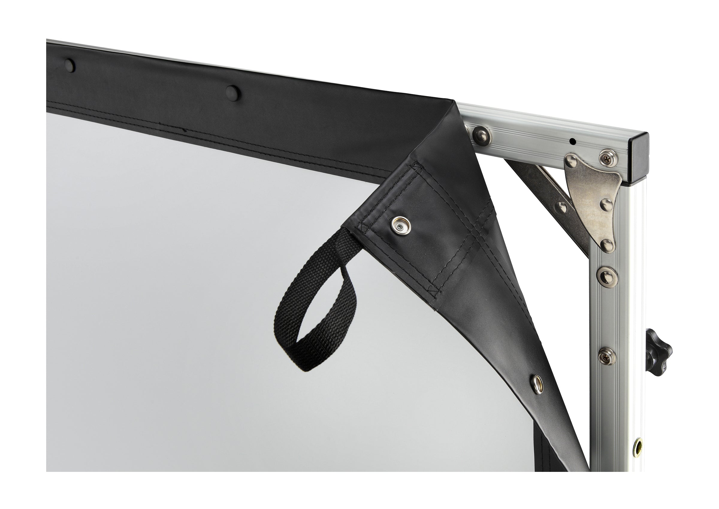 Pantalla de marco plegable Movil Expert de celexon, proyección frontal