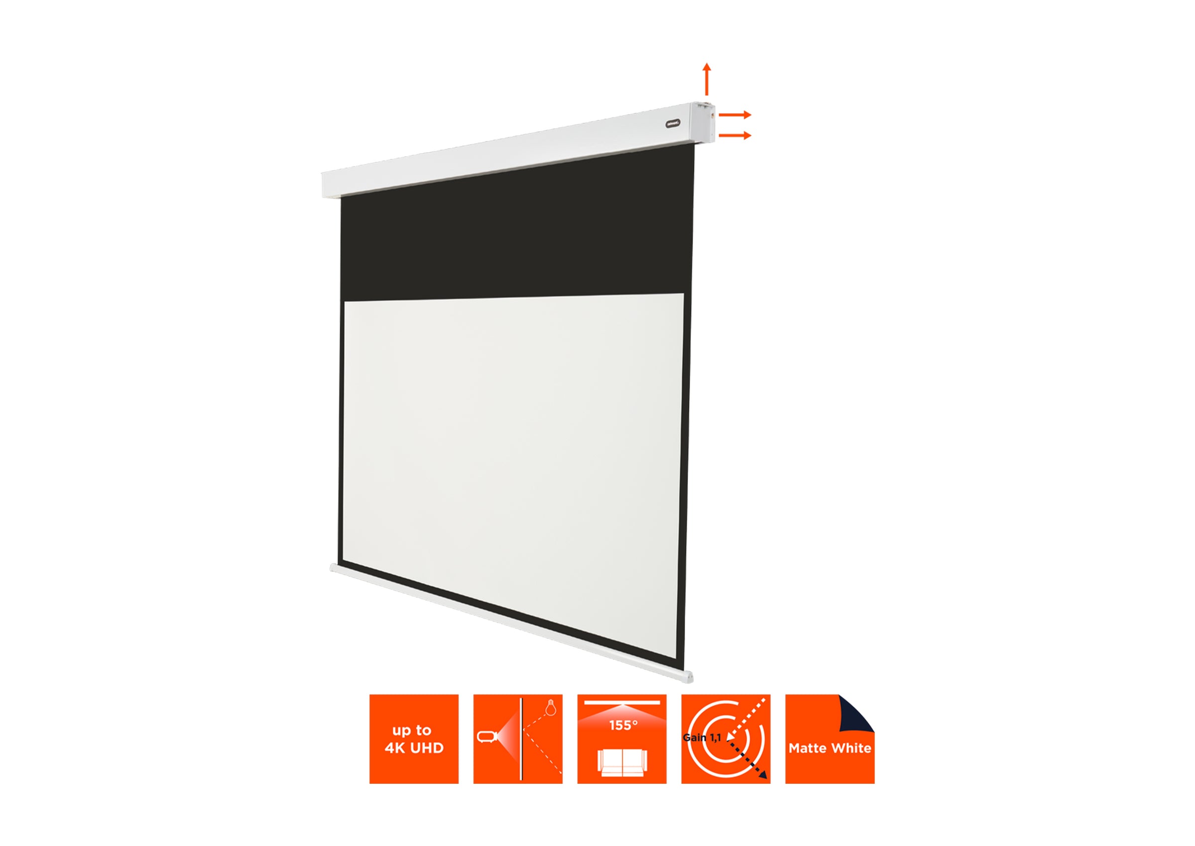 celexon Professional Plus V2.0 pantalla motorizada con batería